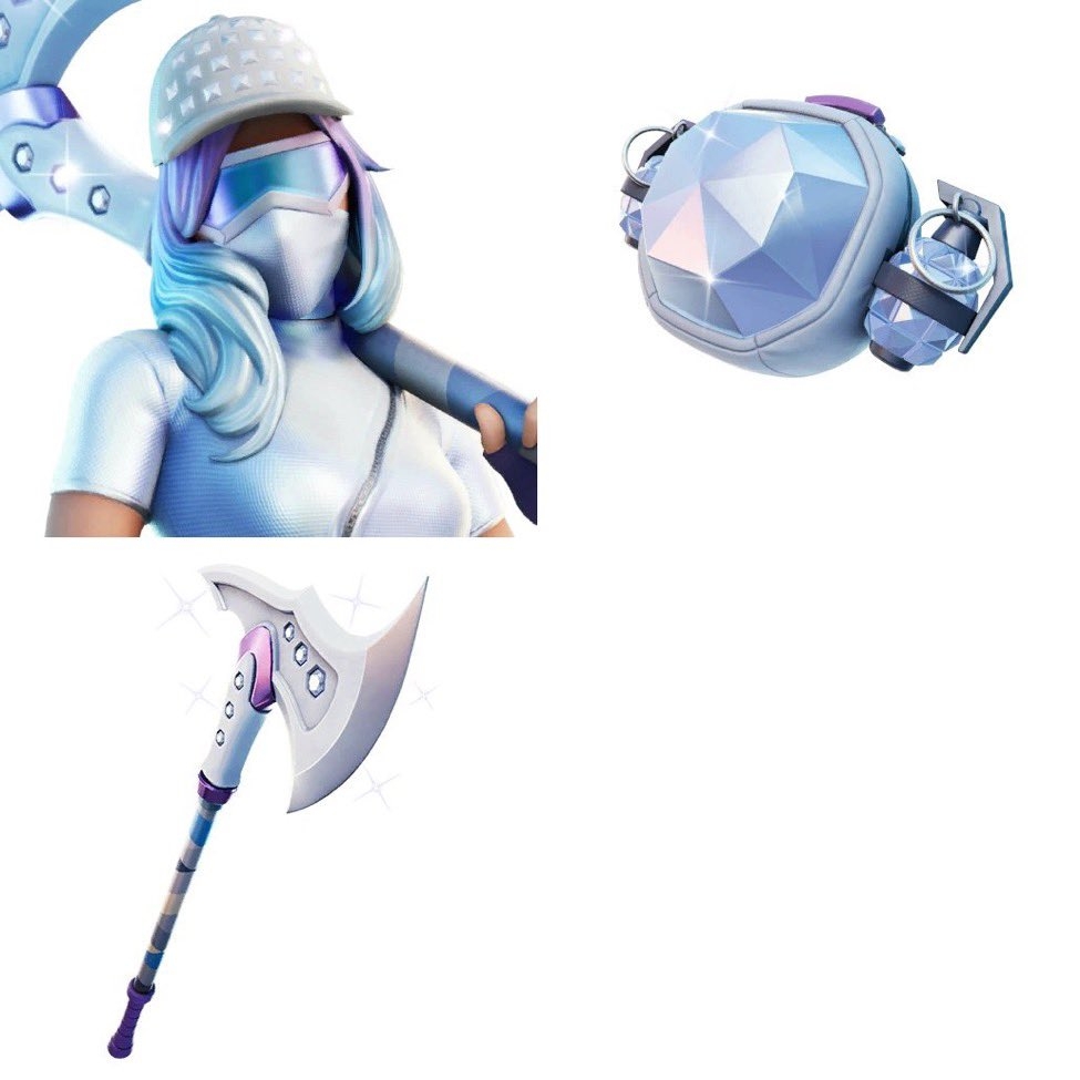 980x980 Ice Raider Fortnite wallpaper, Phone