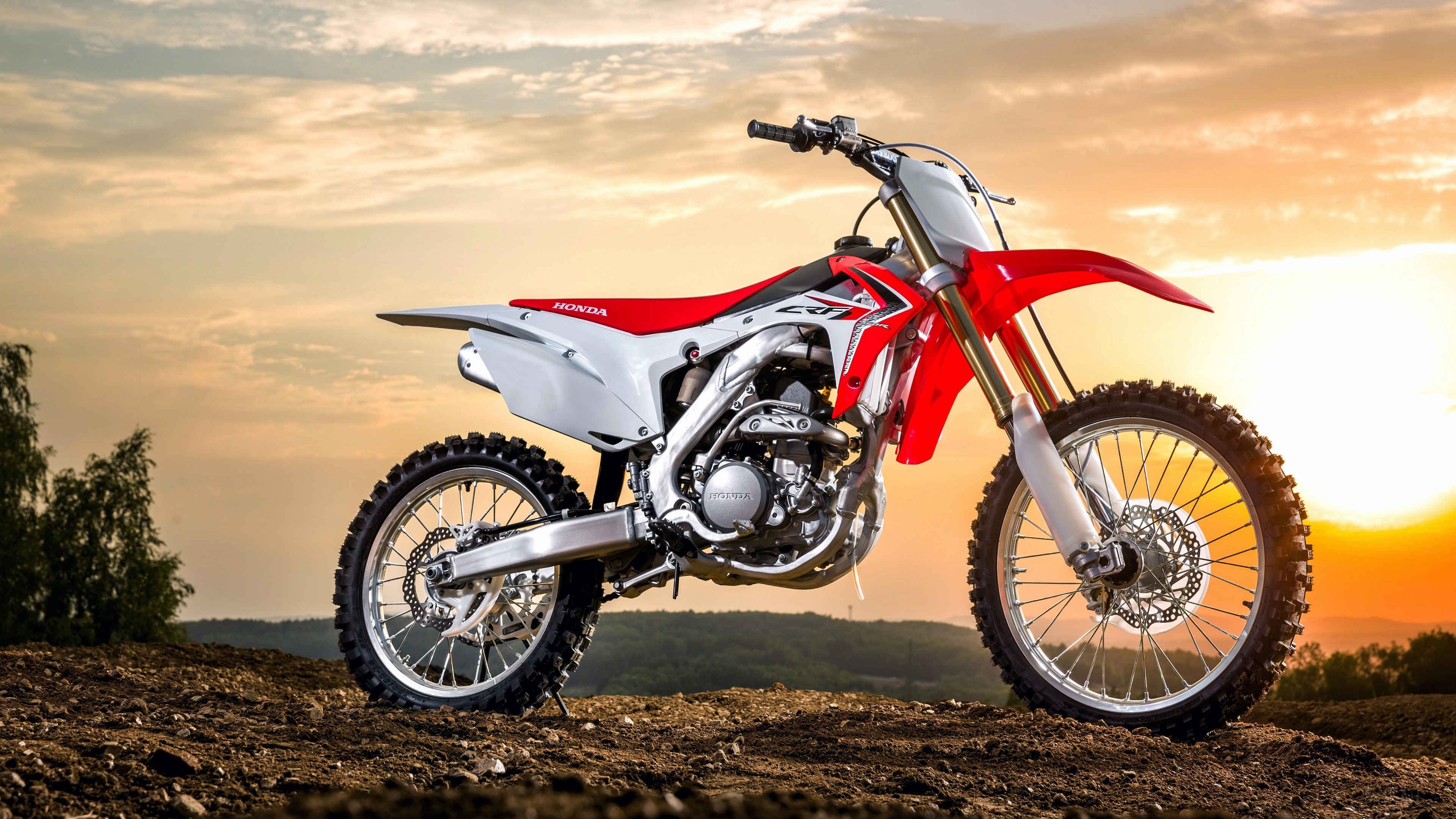 3840x2160 Honda, Honda CRF, Motocross, Motorcycle, Vehicle 4k Gallery HD Wallpaper, Desktop