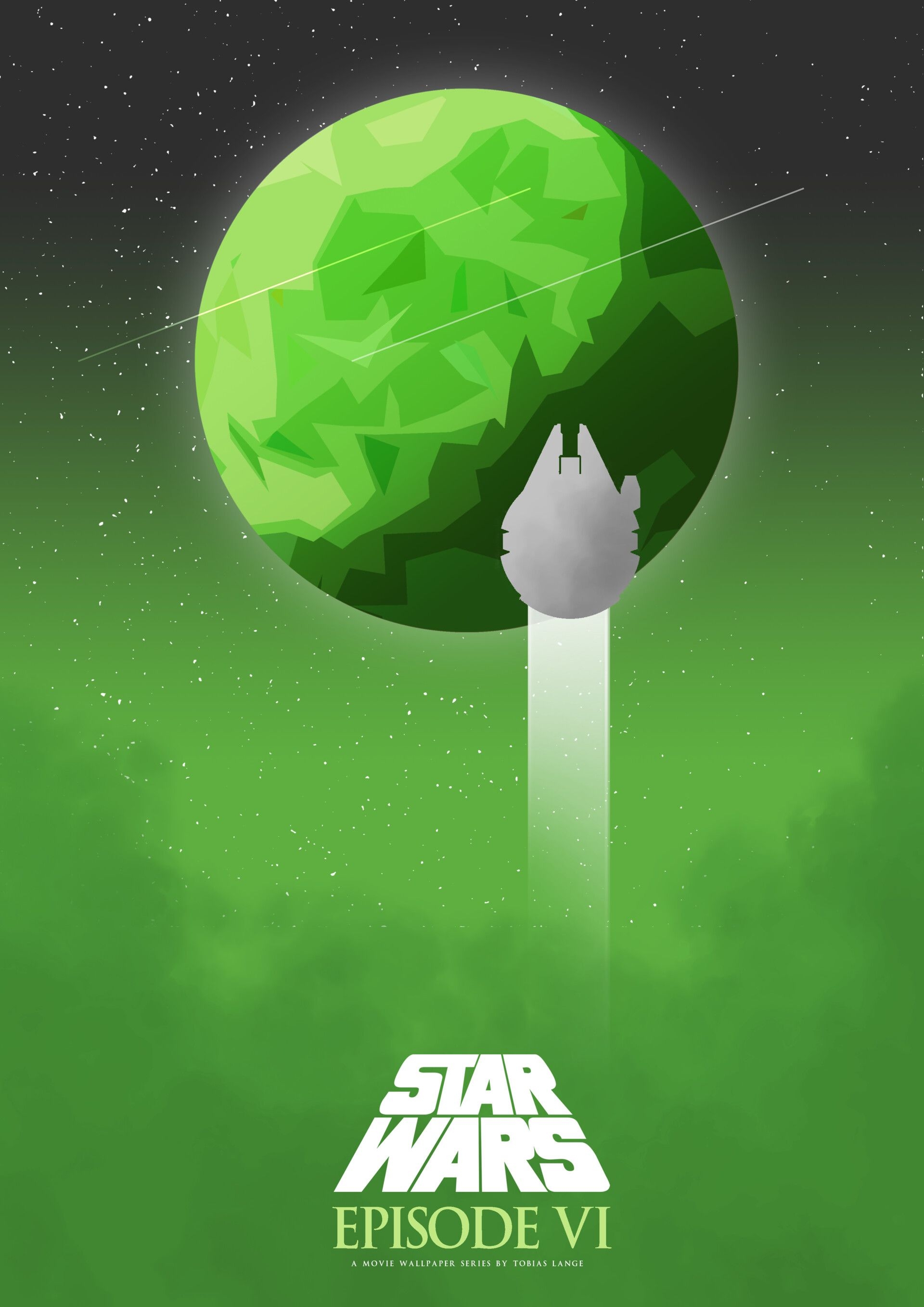 1920x2720 Episode 6 Star Wars Movie Poster Series, Tobias Lange, Phone