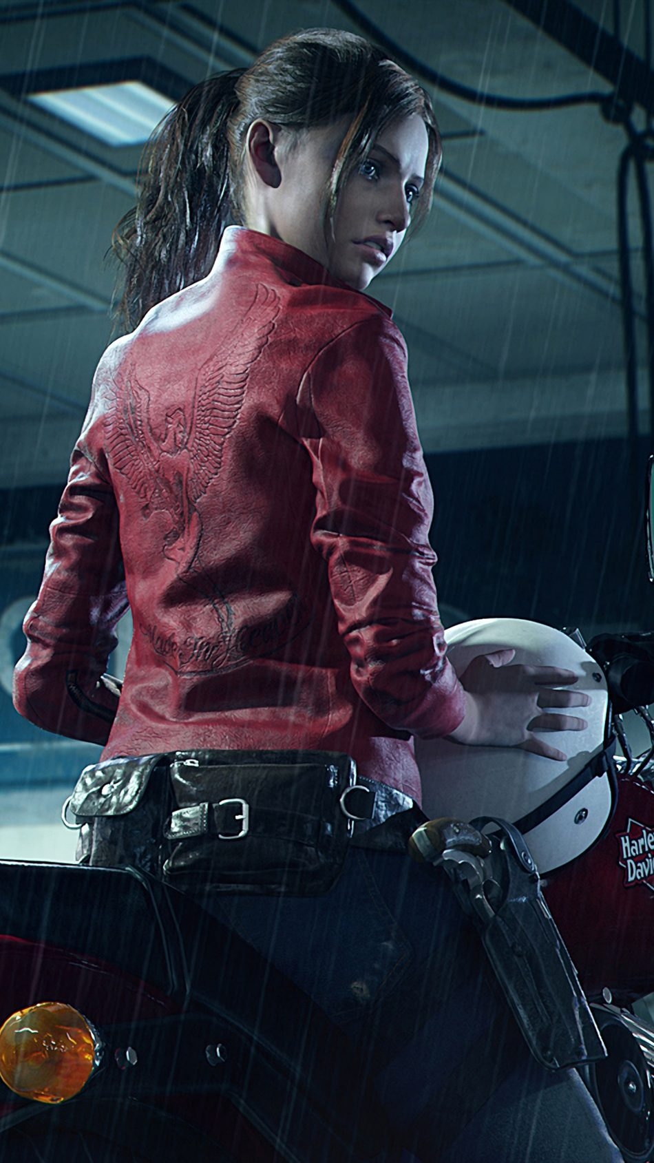 950x1690 Claire Redfield Resident Evil 2 4K Ultra HD Mobile Wallpaper, Phone