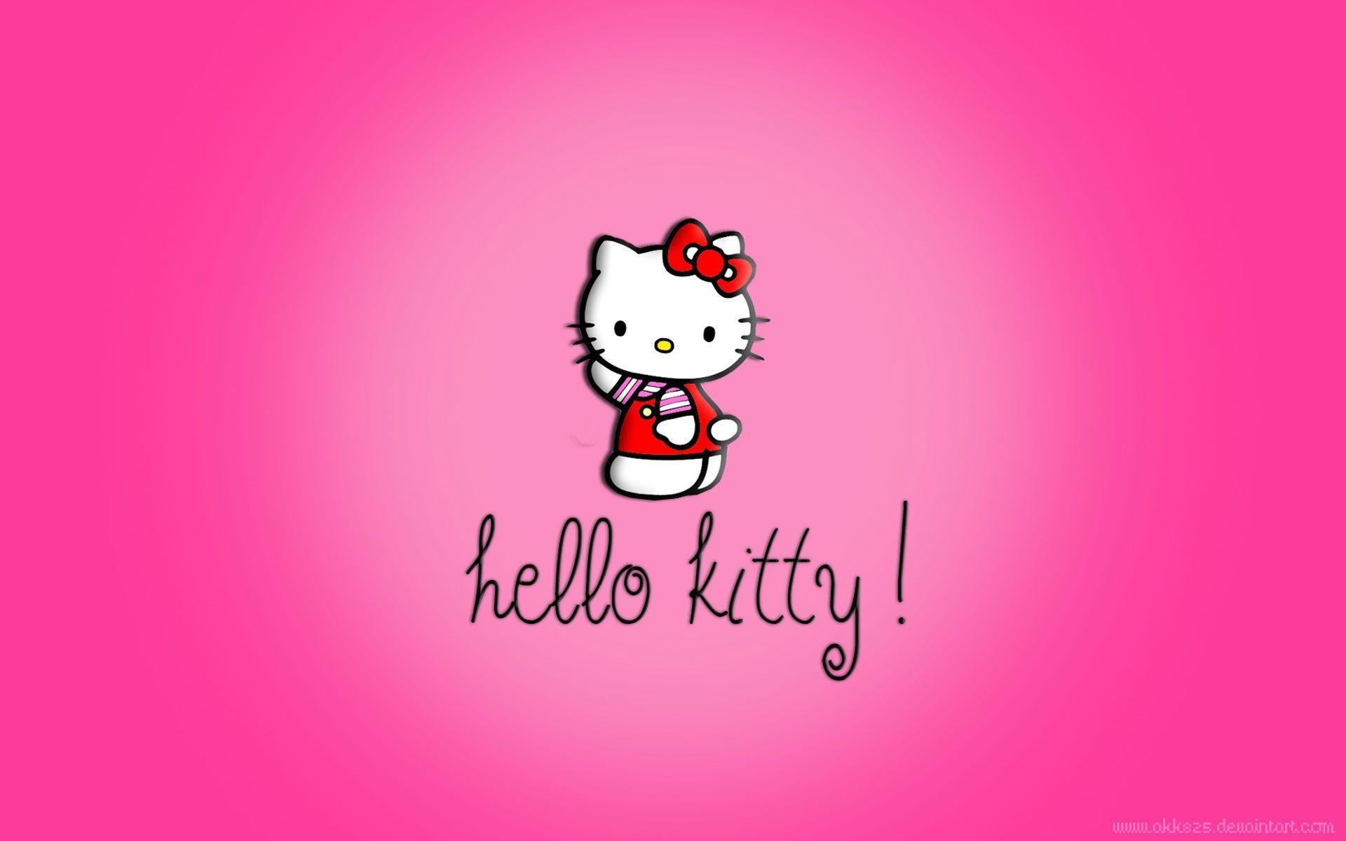 1920x1200 Download Free Hello Kitty Pink Wallpaper. HD Wallpaper, Desktop