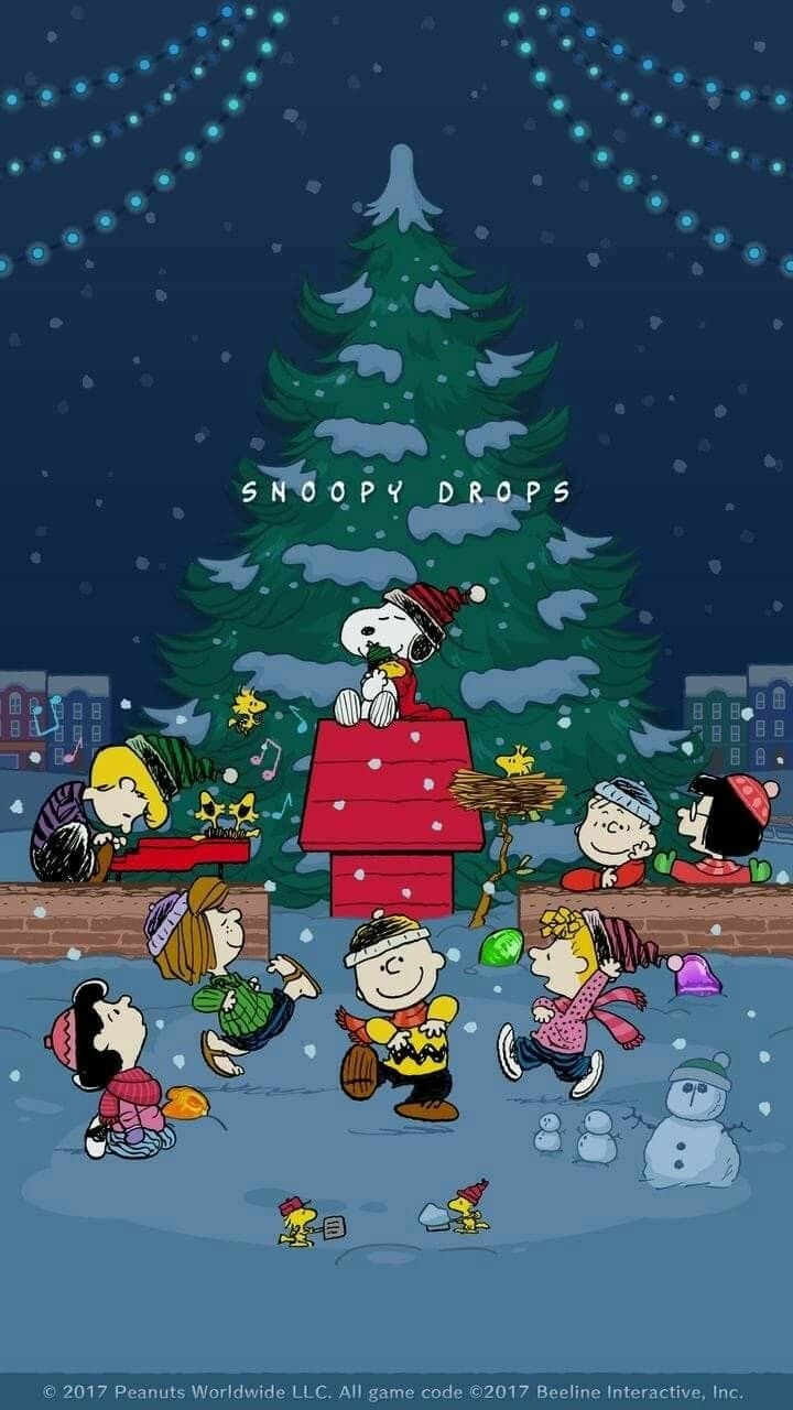 720x1280 Charlie Brown Christmas. Snoopy Christmas, Charlie Brown Christmas, Peanuts Gang Christmas, Phone