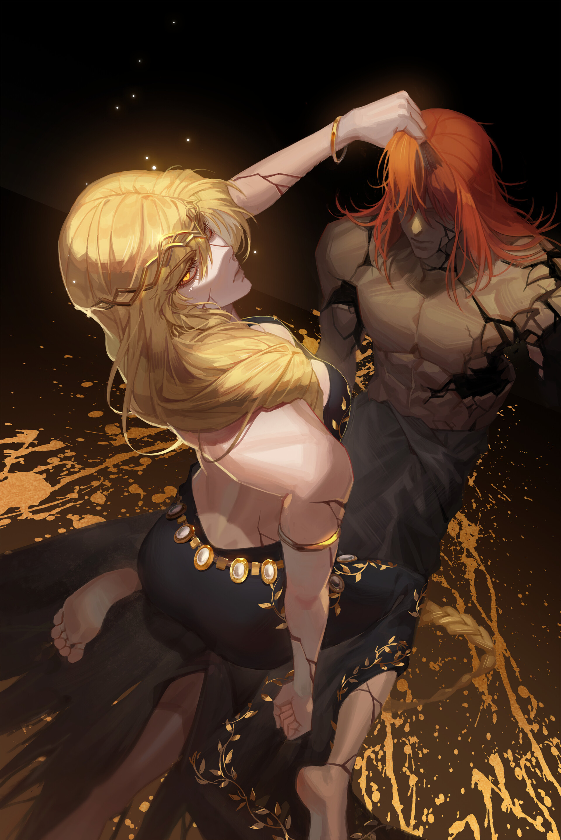 1920x2880 [Elden Ring] Marika & Radagon, Phone