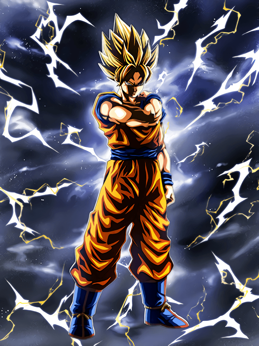 860x1140 Dragon Ball Z Wallpaper Goku Super Saiyan 12. (38++ Wallpaper), Phone