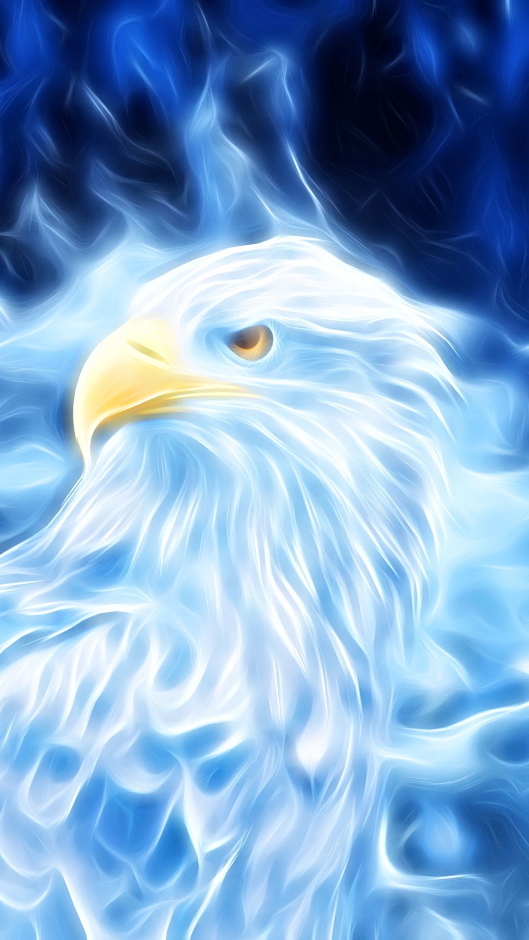 1080x1920 Bird of prey, eagle, digital art wallpaper. Eagle painting, Spirit animal art, Eagle picture, Phone