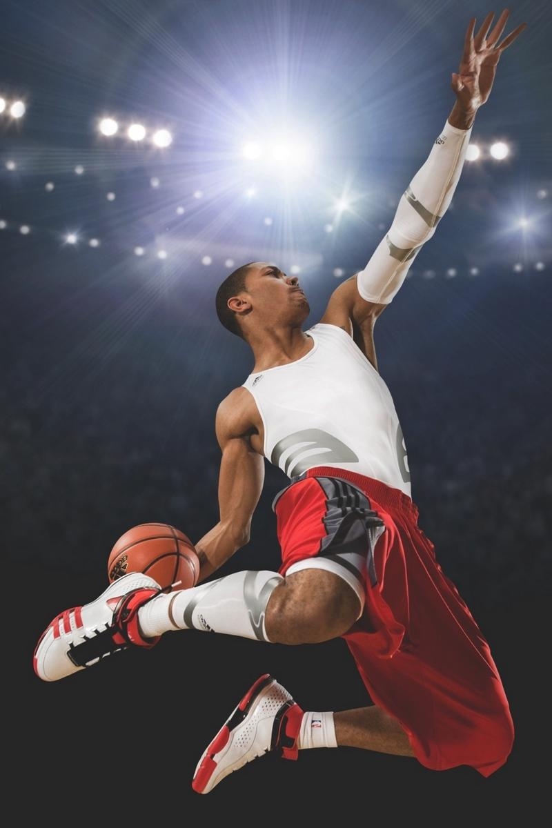 800x1200 Download wallpaper  derrick rose, slam dunk, Phone