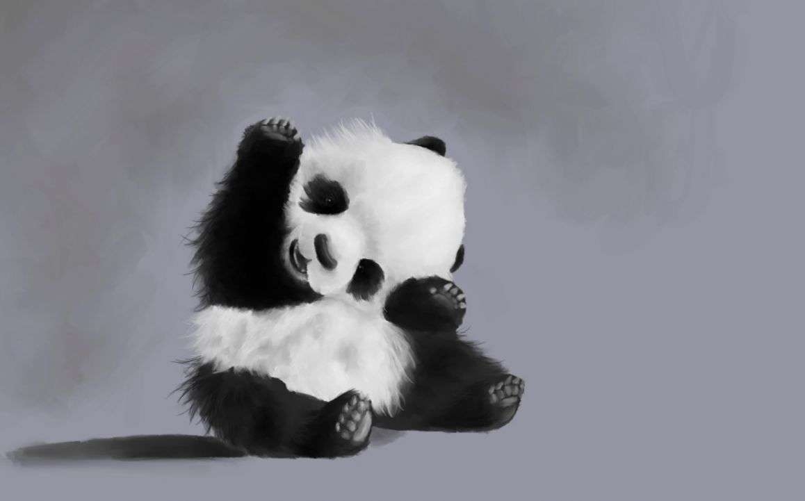 1160x730 Baby Cute Panda Wallpaper Baby Cute Panda Cartoon Picture, Desktop