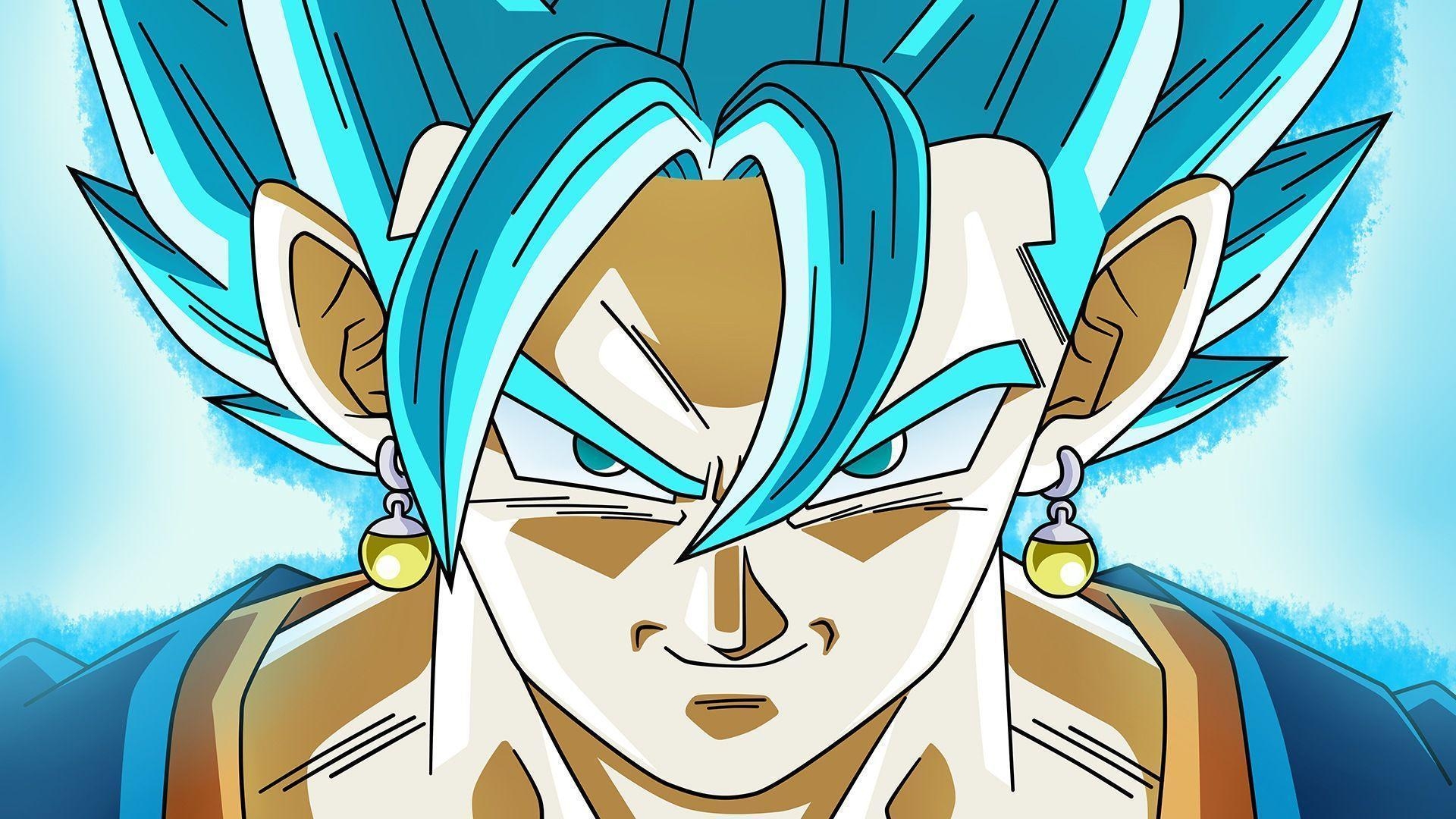 1920x1080 Vegito Super Saiyan Blue DBS Goku an. Wallpaper, Desktop