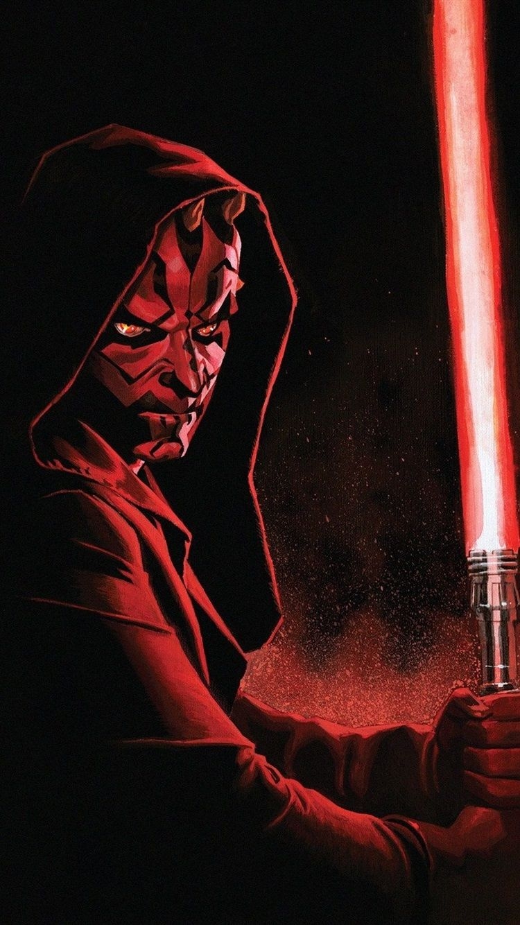 750x1340 Darth Maul iPhone Wallpaper Free Darth Maul iPhone Background, Phone