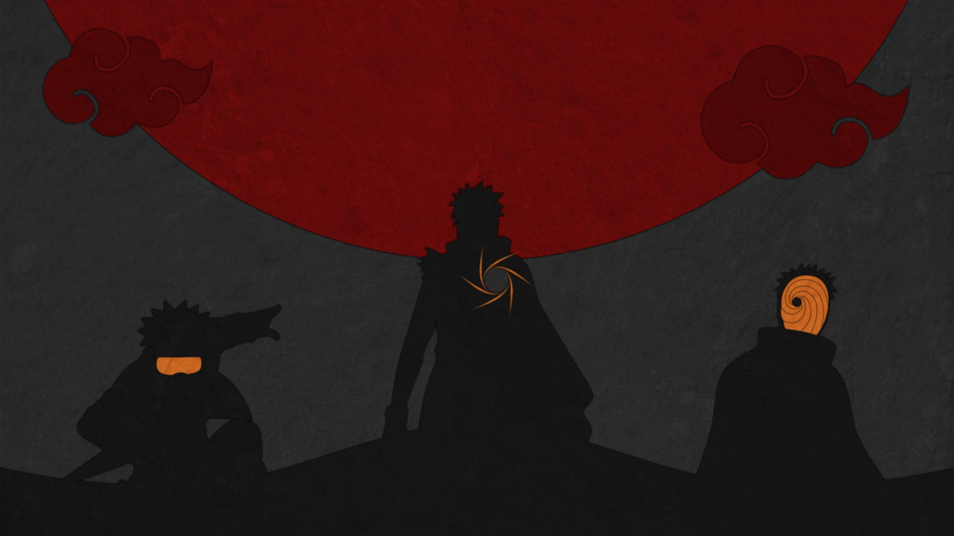 1370x770 Download  Wallpaper Uchiha Obito Of Naruto Shippuuden Anime Minimal, Tablet, Laptop,  HD Image, Background, 2640, Desktop