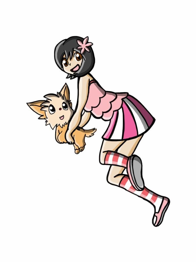 770x1030 Emily with Lillipup (Kalos), Phone