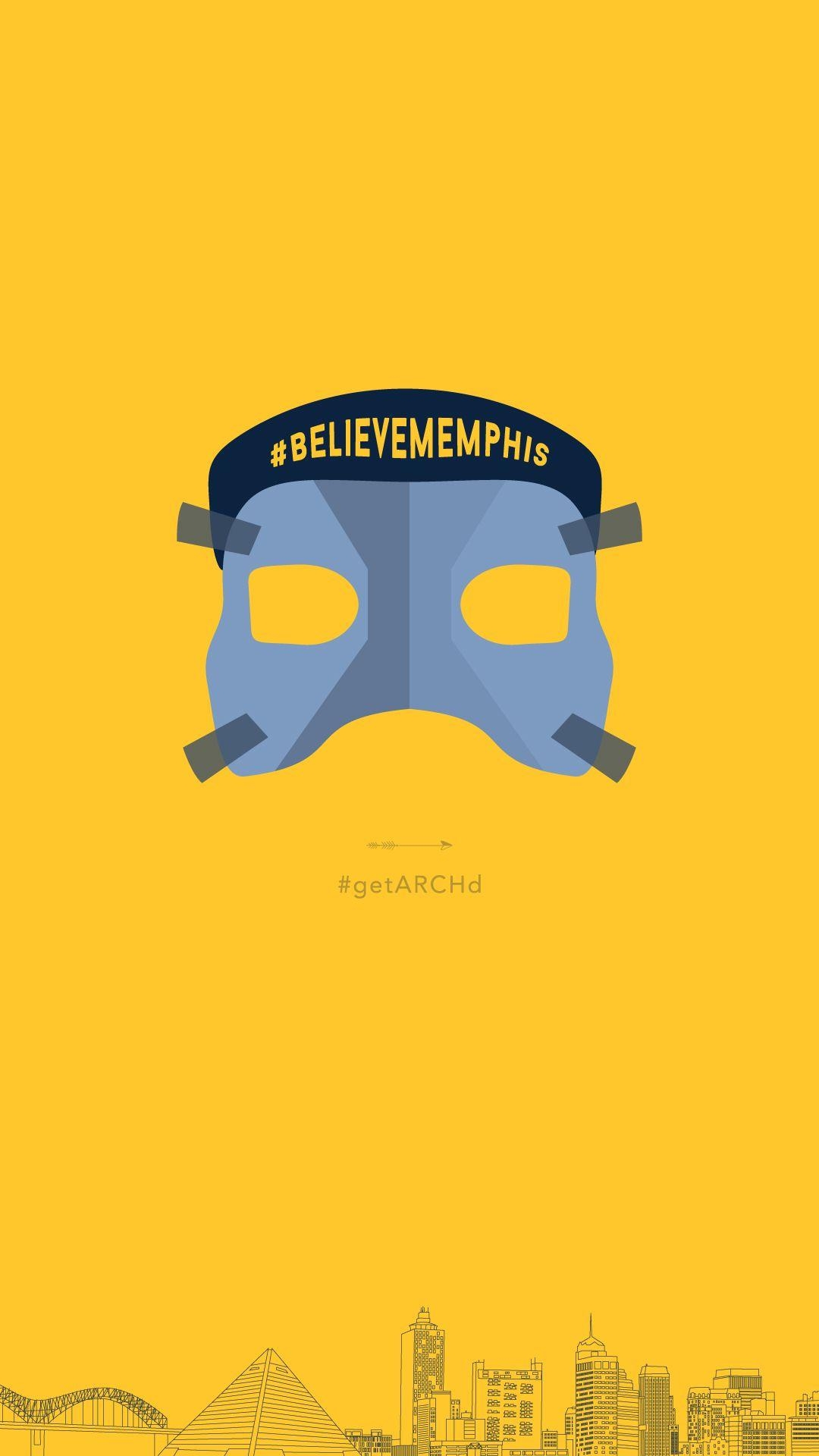 1080x1920 Memphis Grizzlies Mike Conley mask, Believe Memphis, iphone, Phone