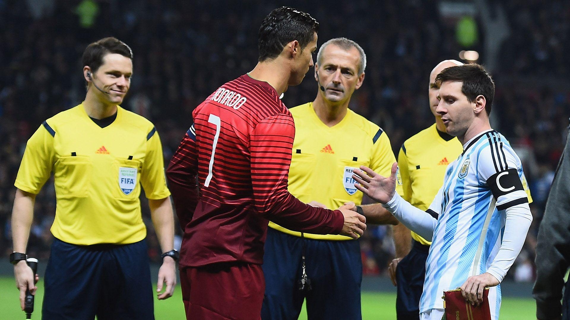 1920x1080 Cristiano Ronaldo vs Lionel Messi at the World Cup: Who has the most, Desktop