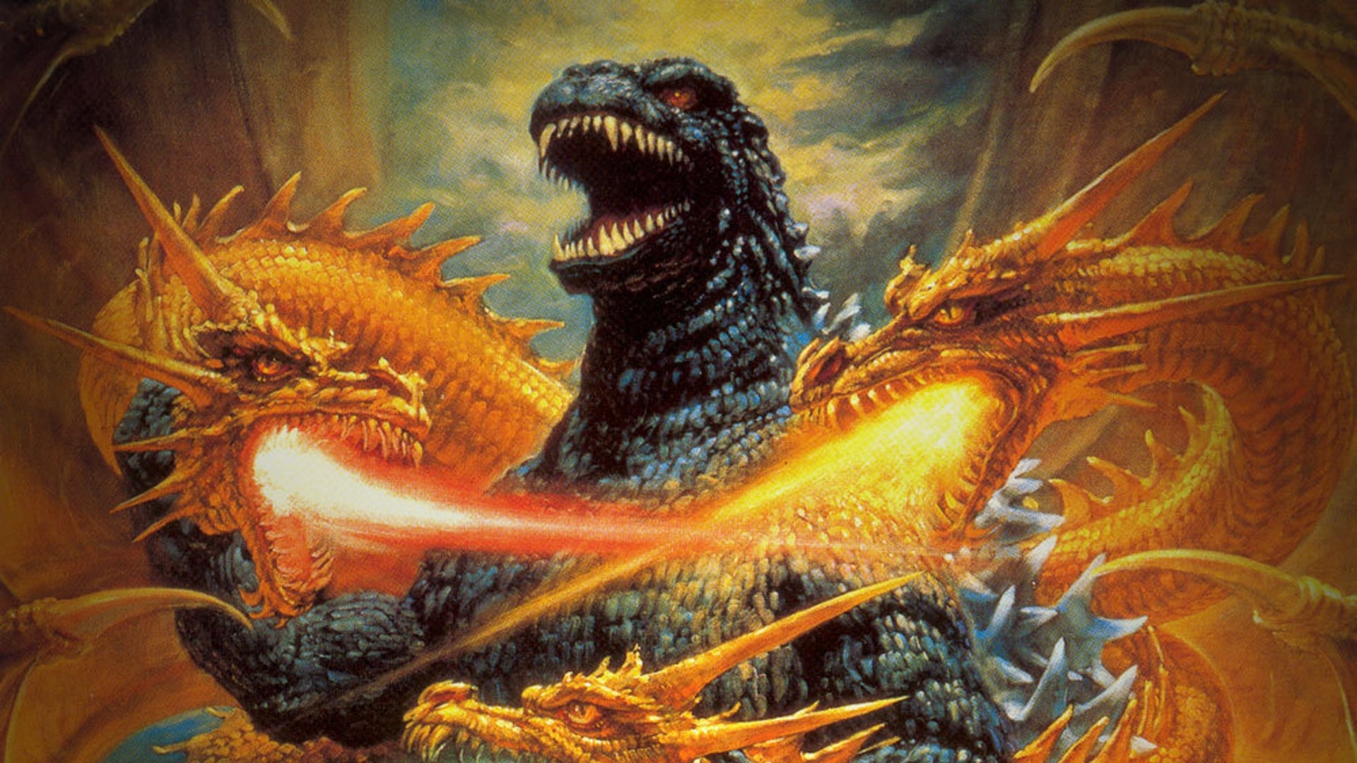 1920x1080 Godzilla Poster Art, Desktop