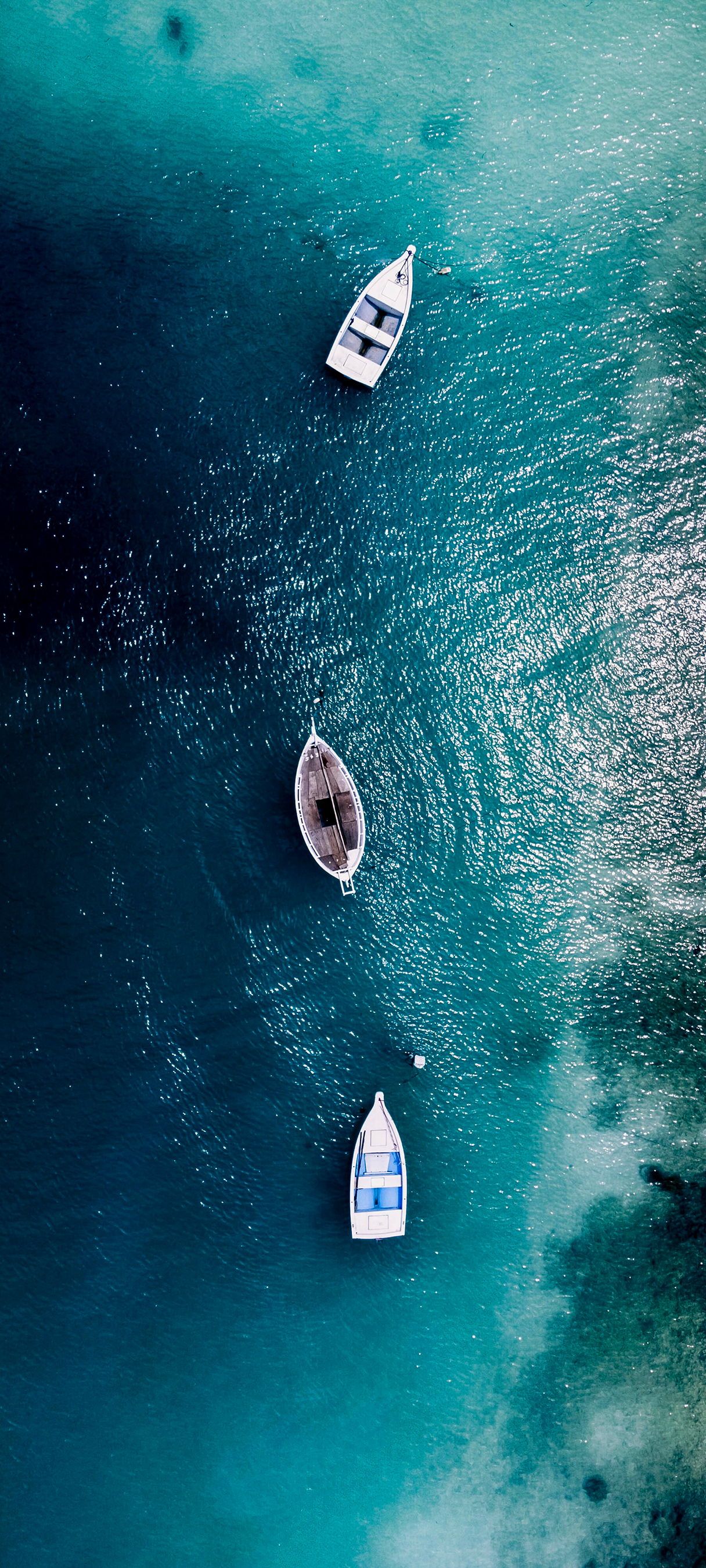 1220x2700 Aerial boat photography wallpaper, Phone