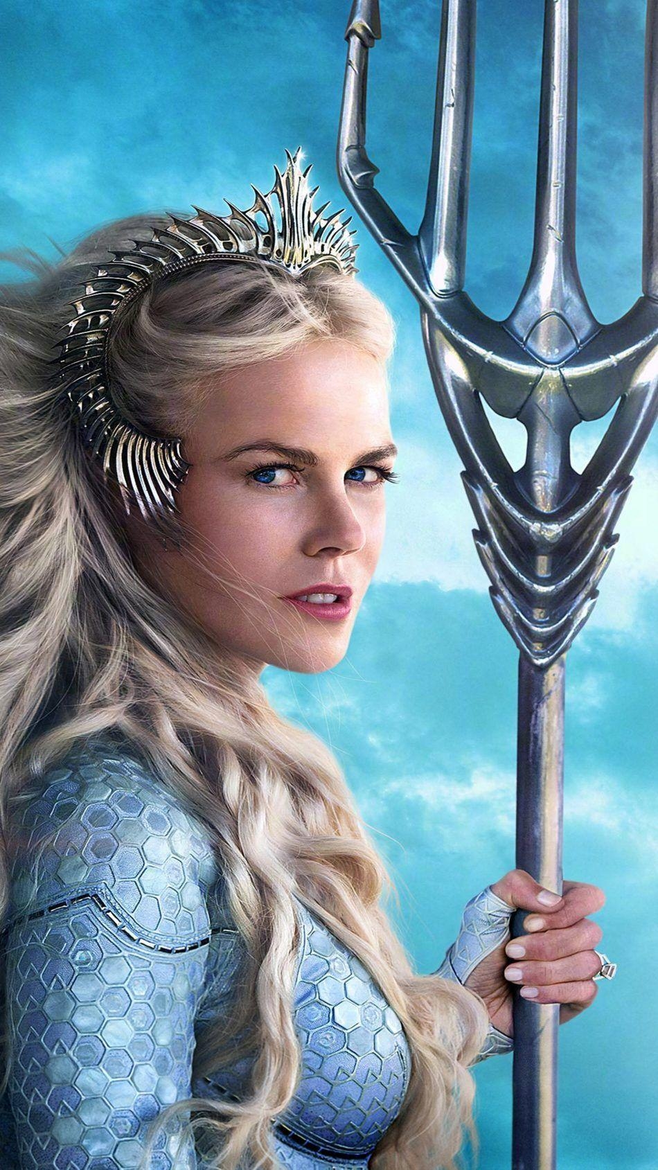 950x1690 Nicole Kidman As Queen Atlanna In Aquaman 2018. Aquaman, Phone