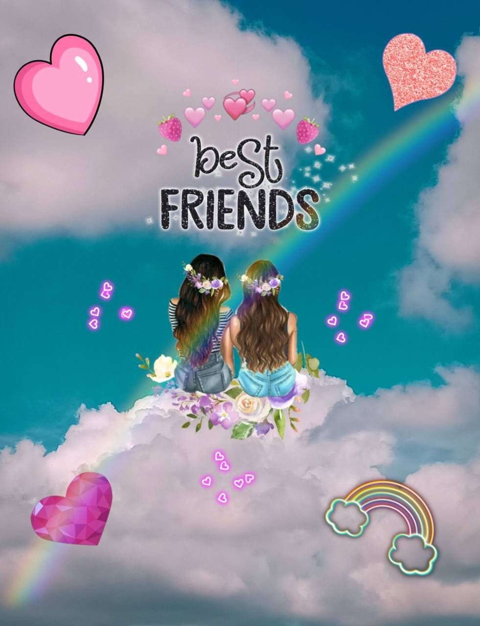 990x1280 BFF Wallpaper Free, Phone