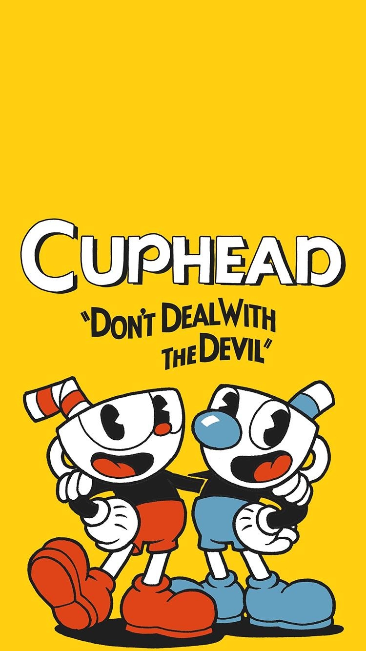 750x1340 Cuphead, Phone