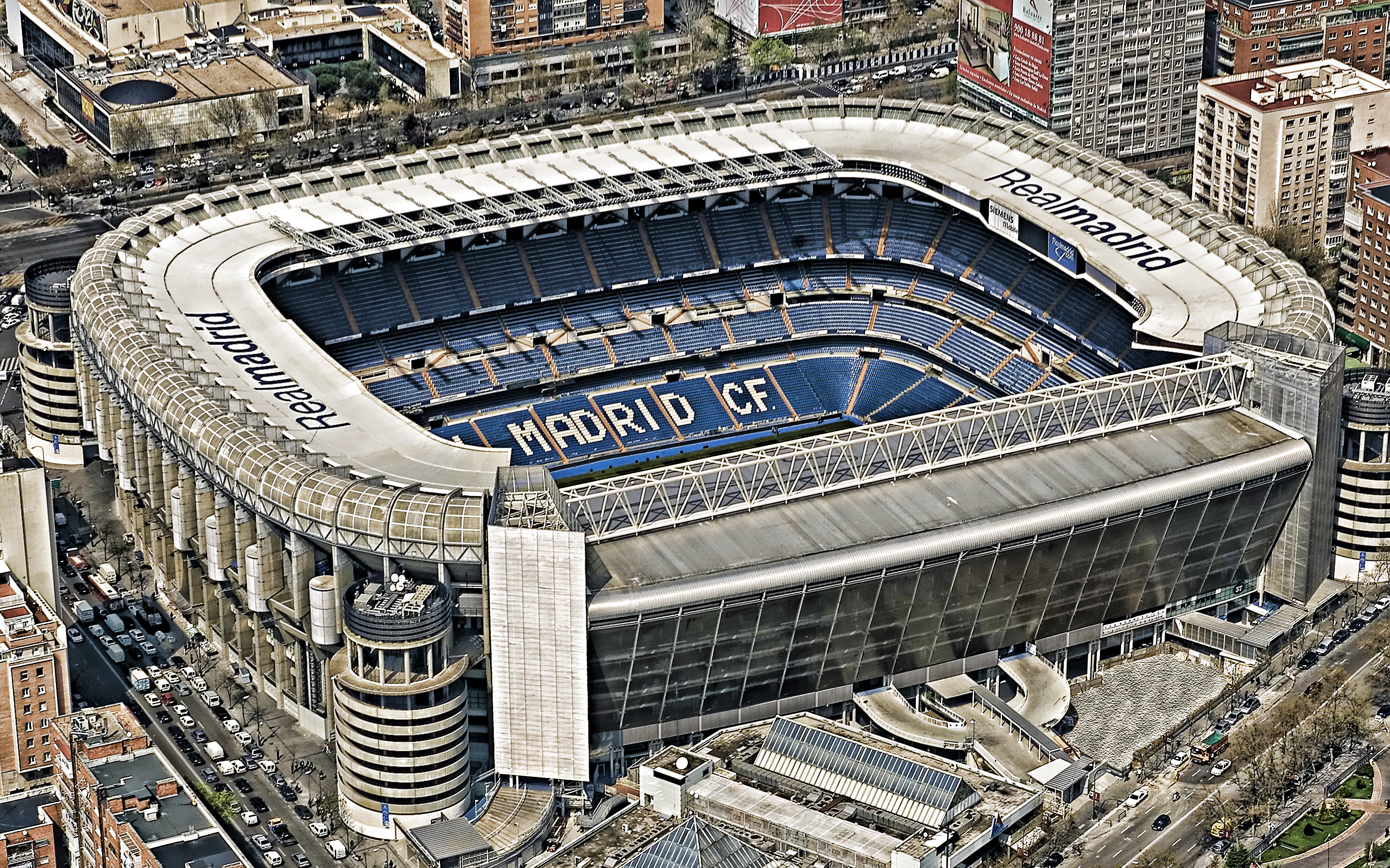 2560x1600 Santiago Bernabeu Stadium HD Wallpaper, Desktop