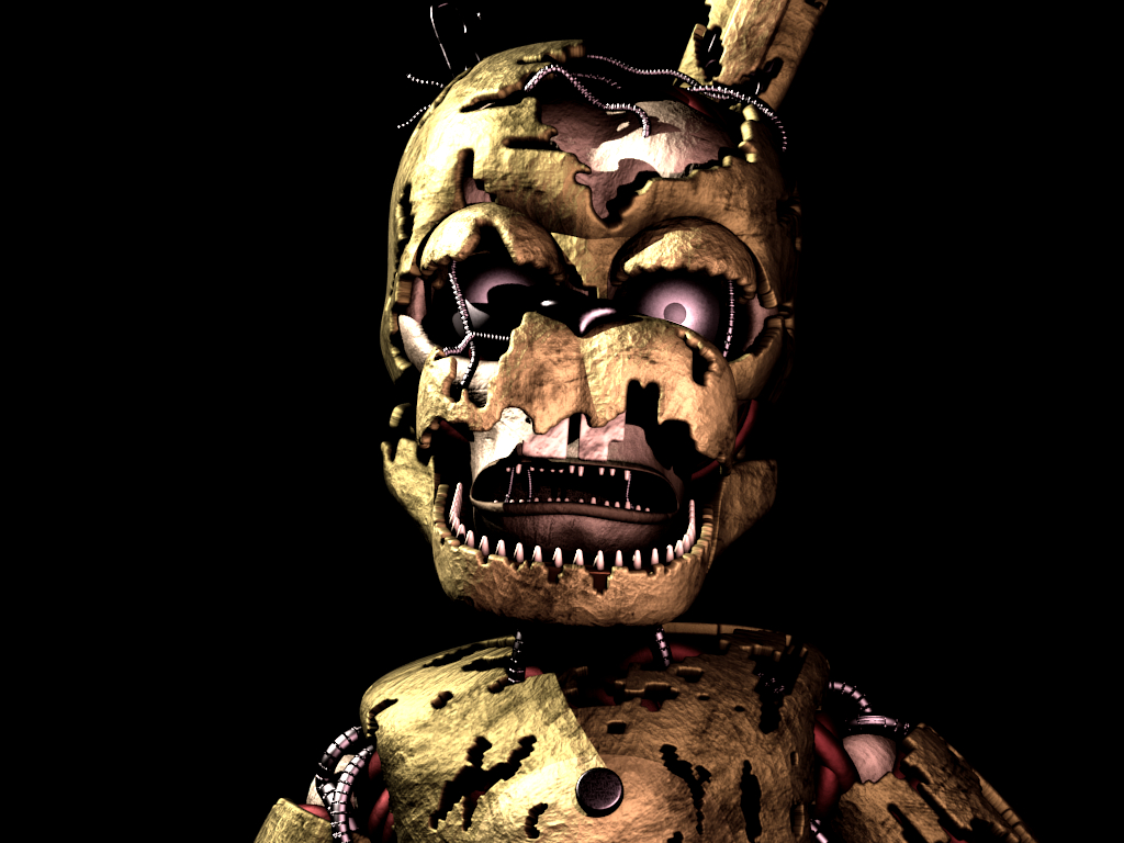 1030x770 William Afton (FNaF 6 Springtrap) model, Desktop