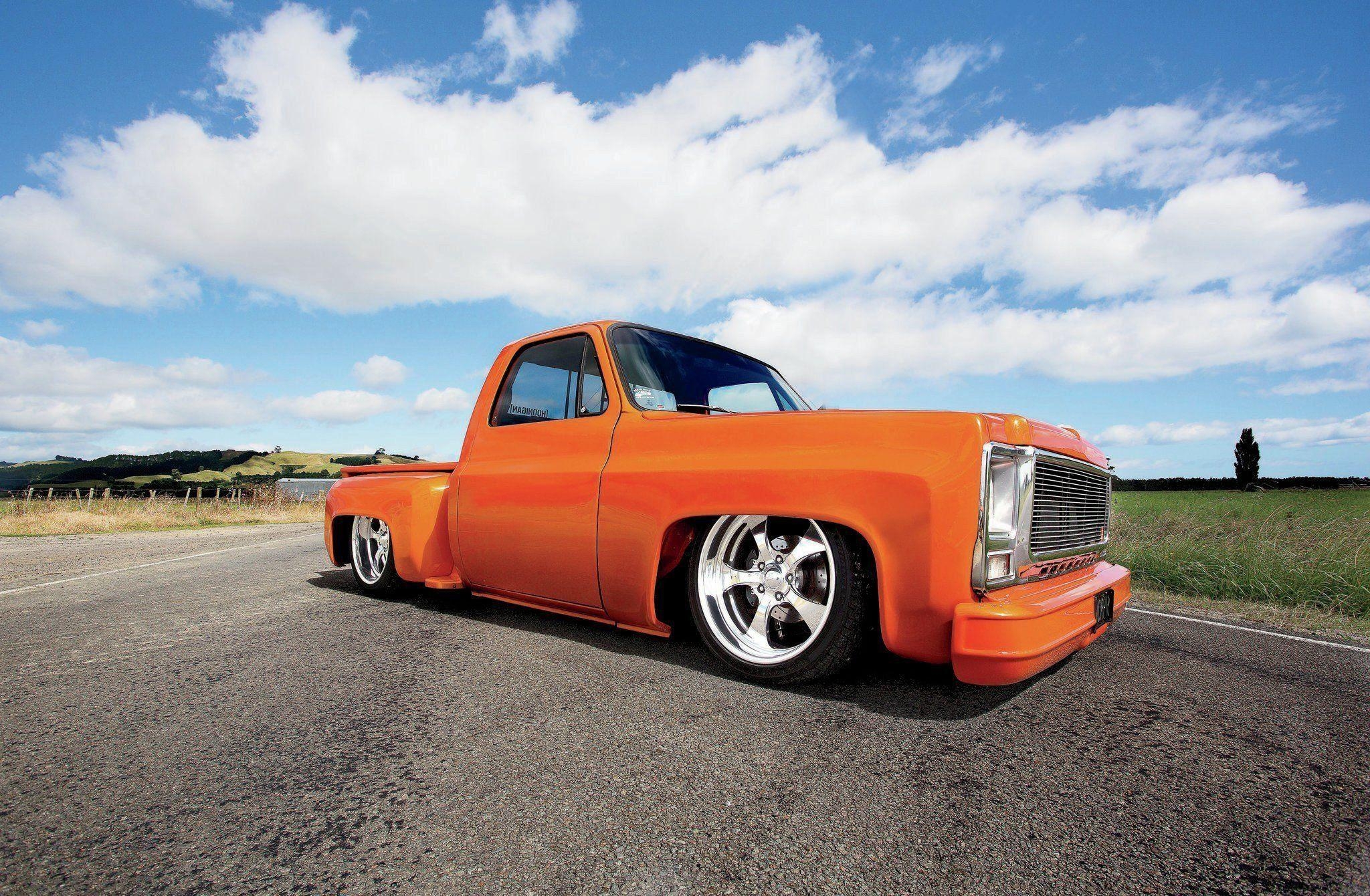 2050x1340 Chevrolet C10 Stepside pickup custom lowrider tuning hot rod, Desktop