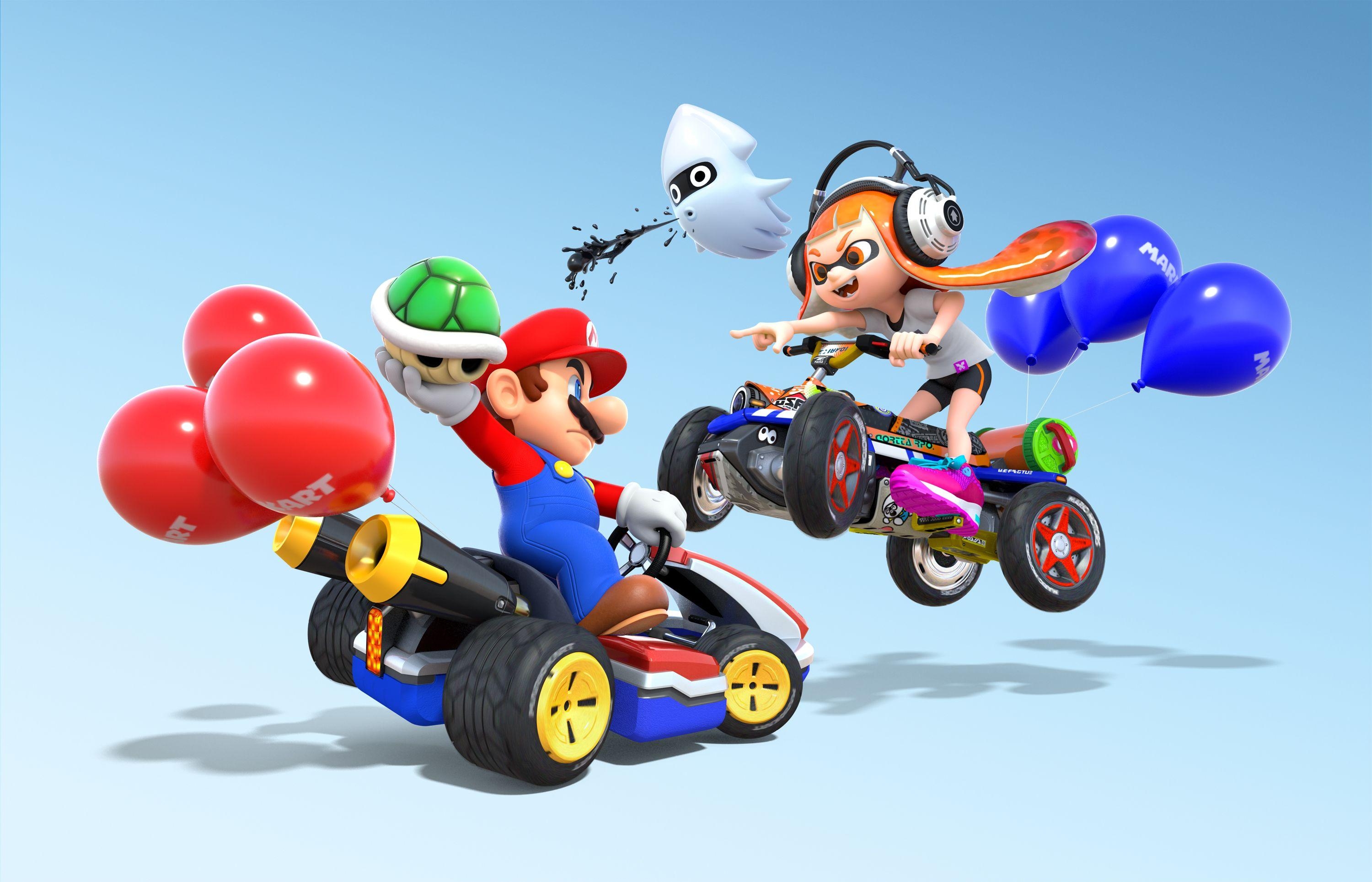 3000x1930 Wallpaper Mario Kart Nintendo Switch, Games, Desktop