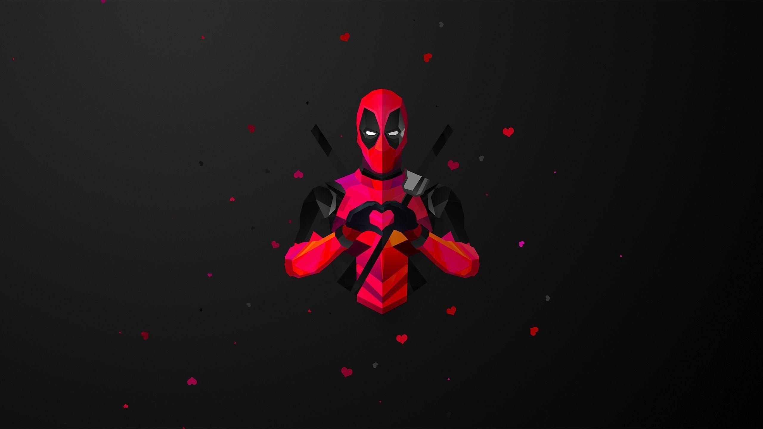 2560x1440 Baby Deadpool Cartoon Wallpaper, Desktop