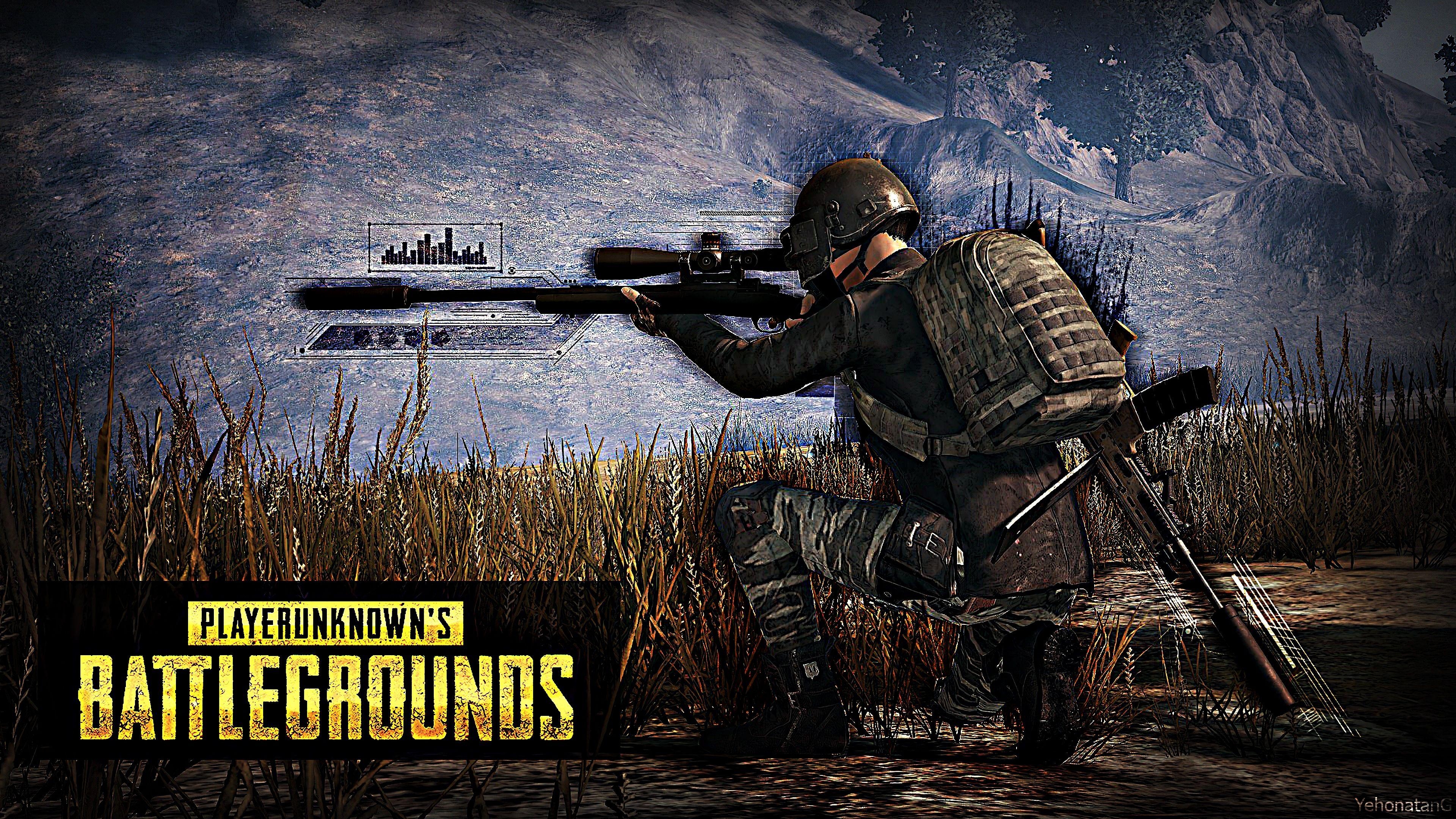 3840x2160 PUBG PlayerUnknown's Battlegrounds Sniper 4K Wallpaper PlayerUnknown's Battlegrounk wallpaper 1920x Gaming wallpaper, Wallpaper for computer background, Desktop