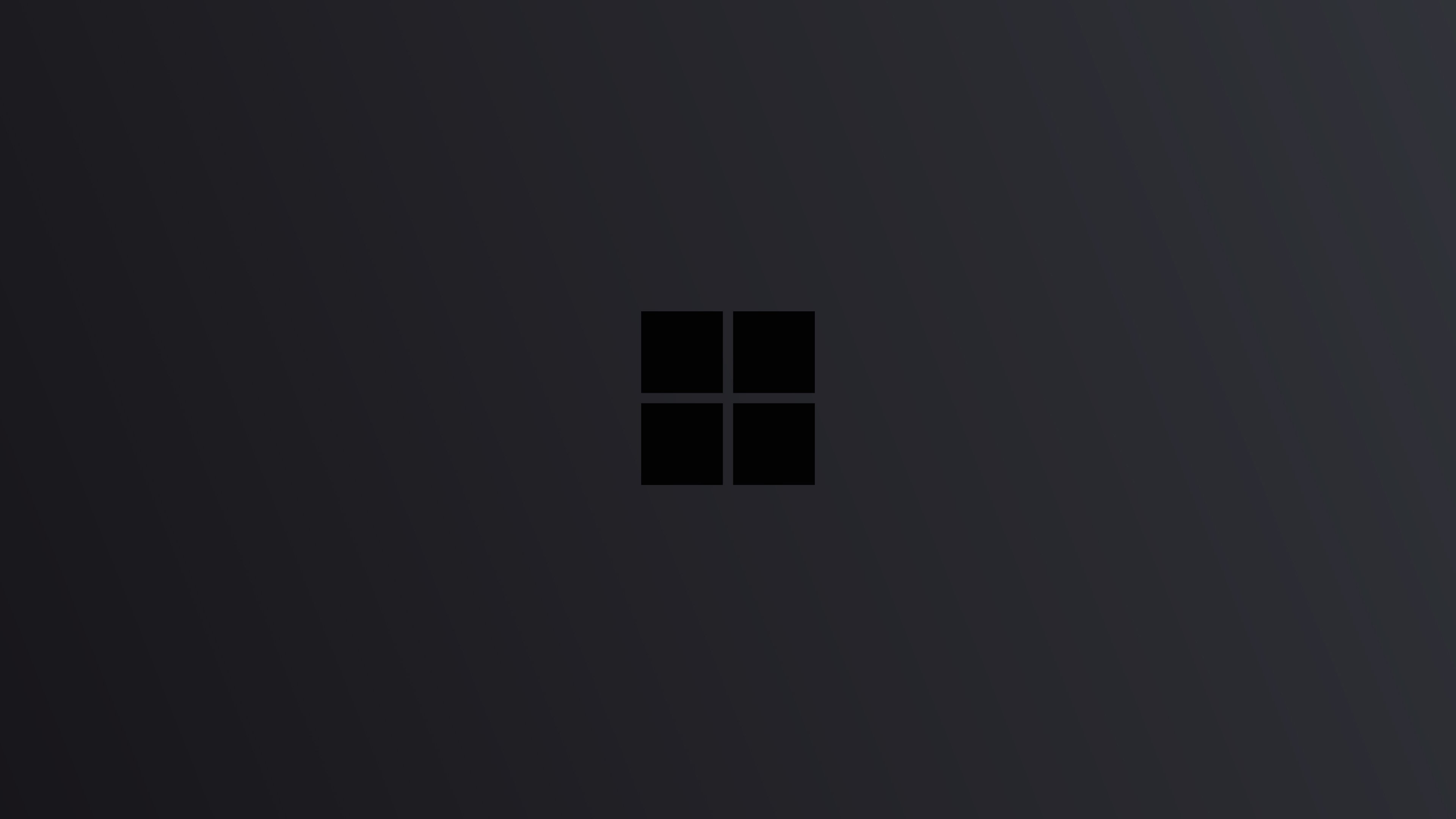 3840x2160 Dark Windows 10 Wallpaper Free Dark Windows 10 Background, Desktop