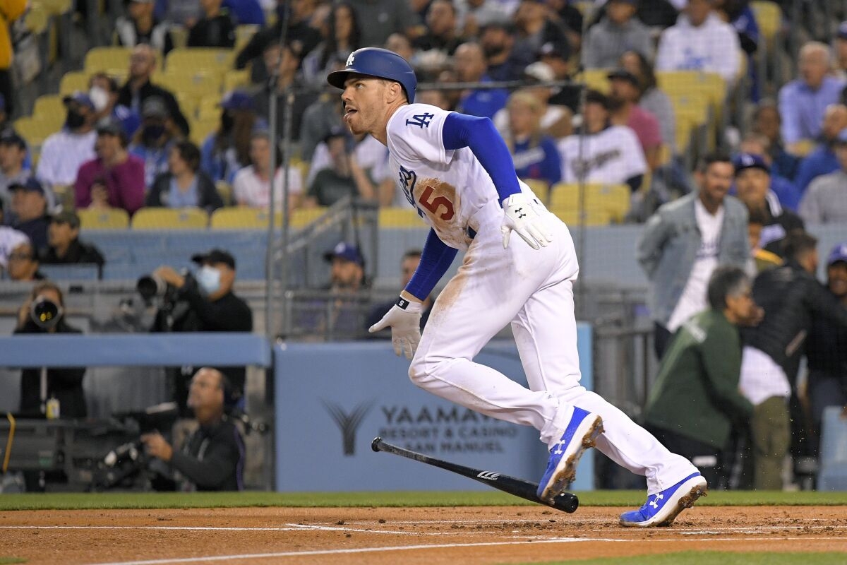 1200x800 Freddie Freeman home run vs. Braves helps power Dodgers win Angeles Times, Desktop