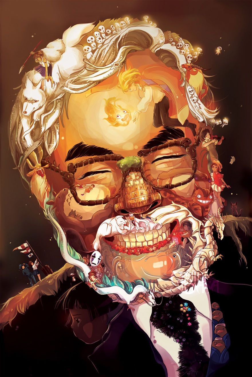 880x1320 Celebrate The 75th Birthday Of Hayao Miyazaki With These 75 Wallpaper, Phone