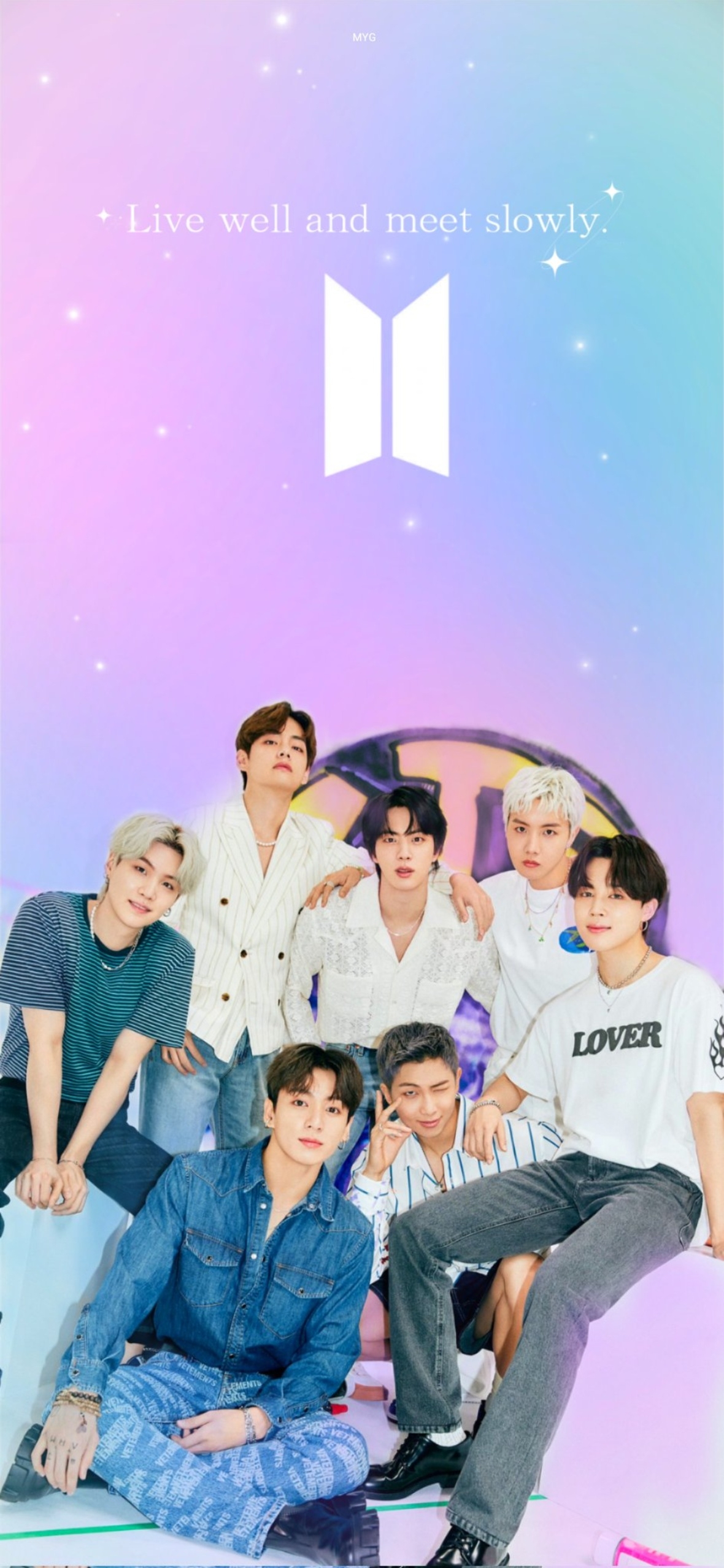 1180x2560 Best Aesthetic BTS iPhone Wallpaper [ HQ ], Phone