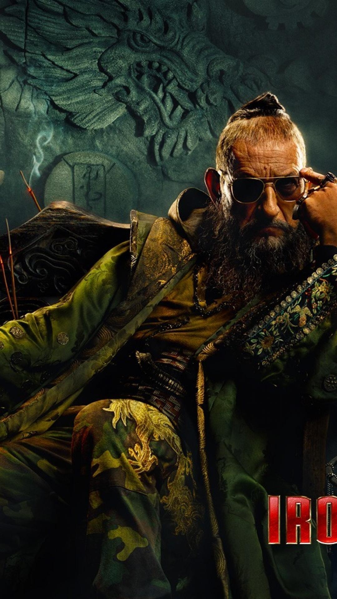 1080x1920 Marvel comics 3 ben kingsley the mandarin wallpaper, Phone