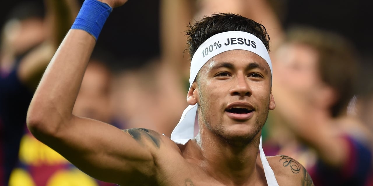 1280x640 100% Jesus, Neymar Declares to the World. After Winning UEFA Champions League Title with FC Barcelona On Nigeria, Dual Screen