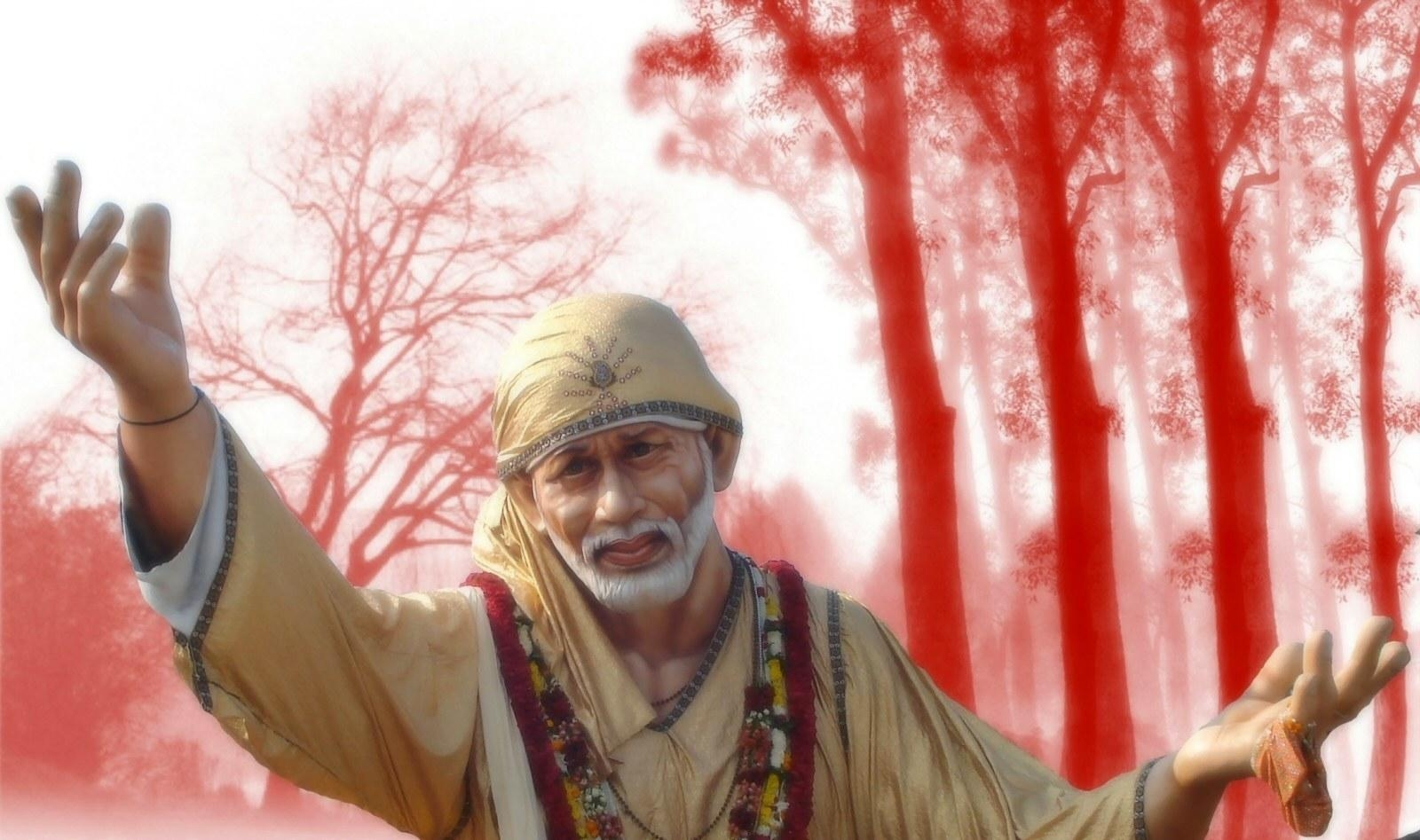 1600x950 wallpaper: shirdi sai baba wallpaper, Desktop