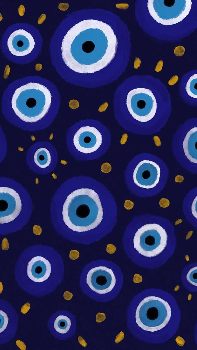 680x1200 Evil Eye Wallpaper, Phone