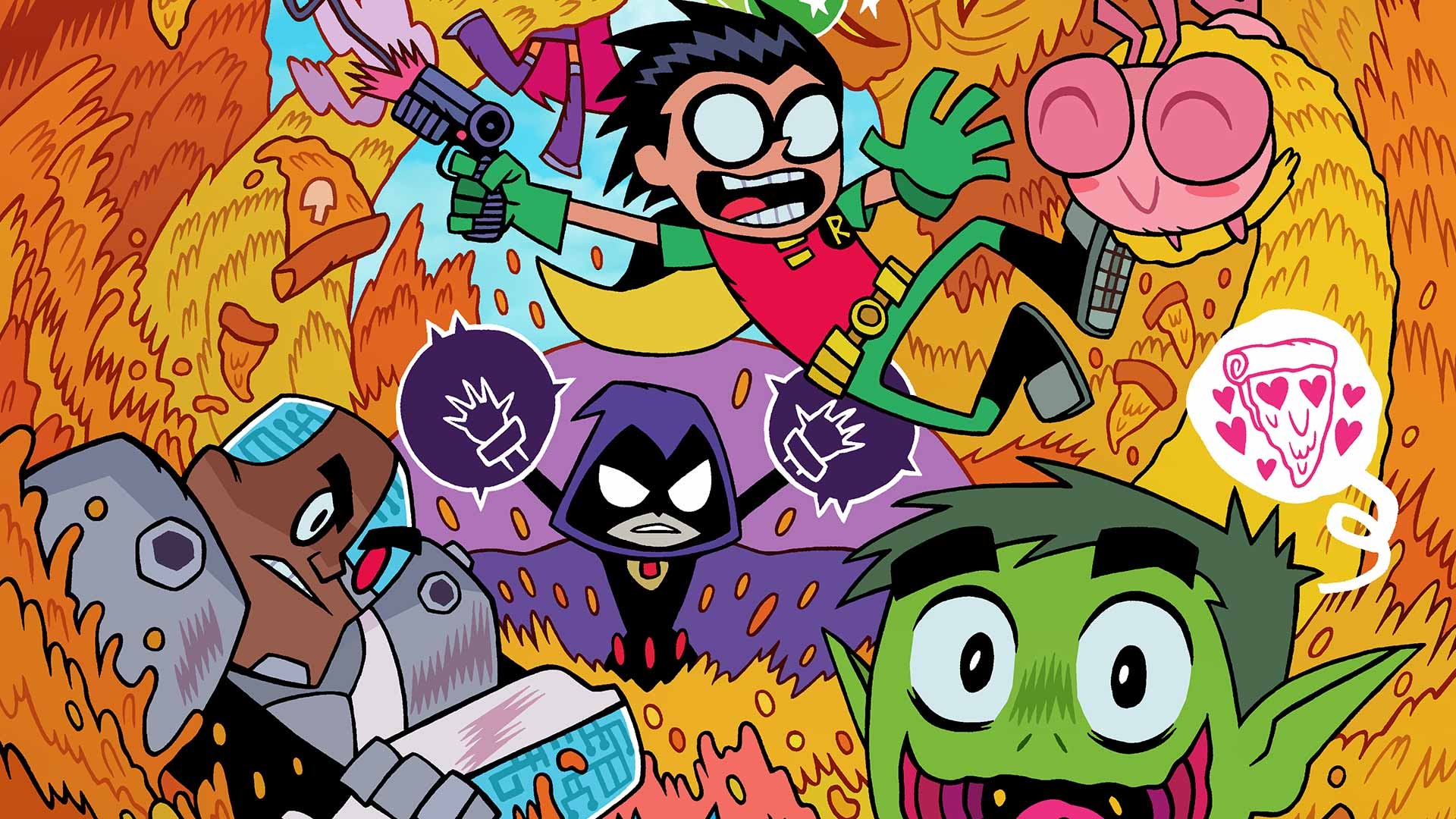 1920x1080 HD Teen Titans Go Wallpaper, Desktop