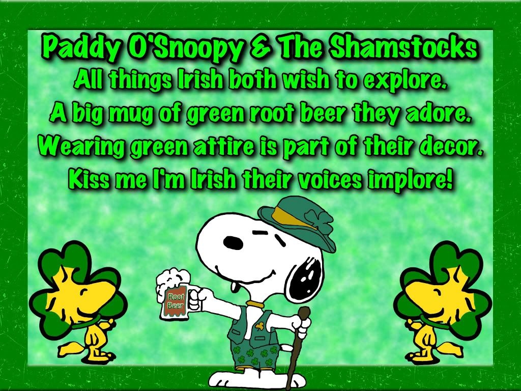 1030x770 Saint Patrick's Day Blessings With Cartoon, Desktop