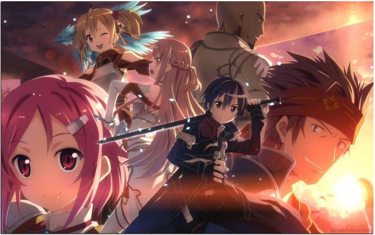 1240x780 Kirito And Asuna Sword Art Online Wallpaper. Wallpaper Pic, Desktop