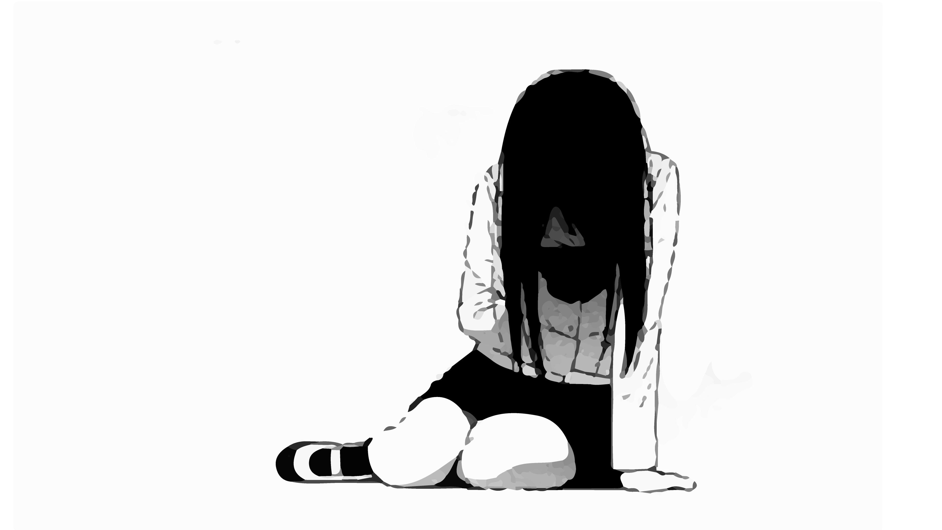 3840x2160 Sad Anime Wallpaper, Desktop