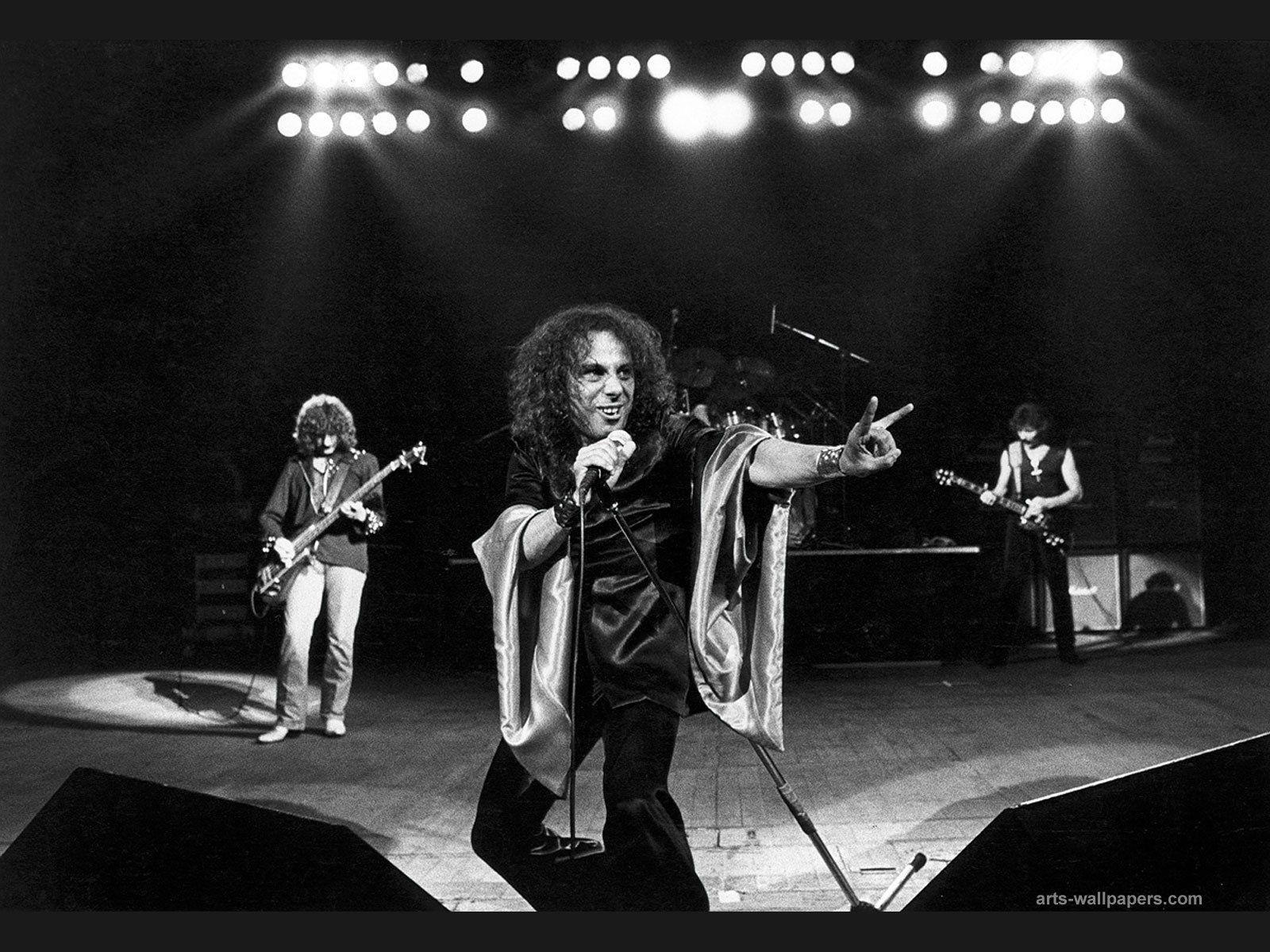 1600x1200 RONNIE JAMES DIO heavy metal black sabbath concert singer g, Desktop