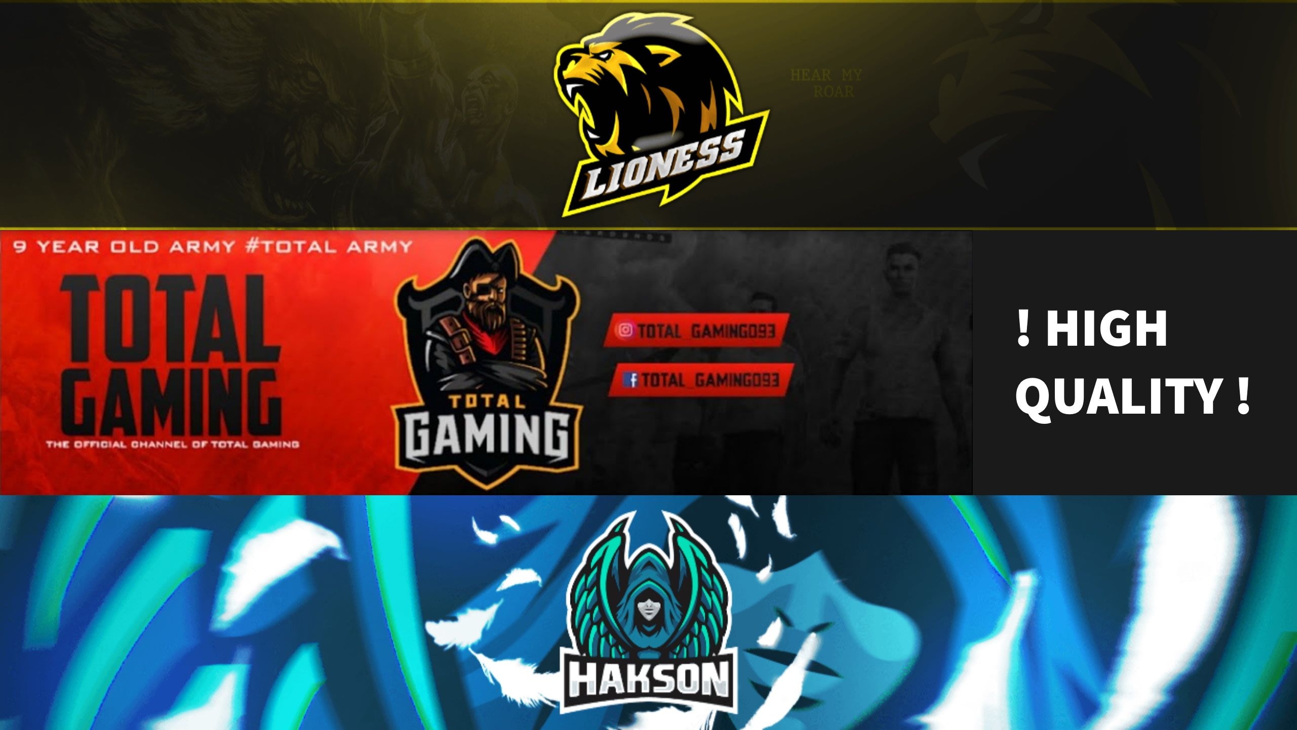 2560x1440 Design a gaming banner for youtube or twitch, Desktop