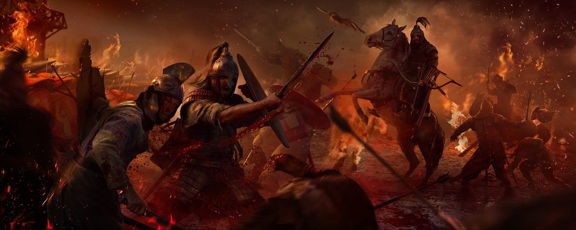 1920x770 Total War: Attila Wallpaper Free Total War: Attila Background, Dual Screen