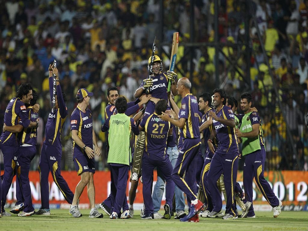 1030x770 Cricket Wallpaper: Kolkata Knight Riders Celebrates 2012 IPL, Desktop