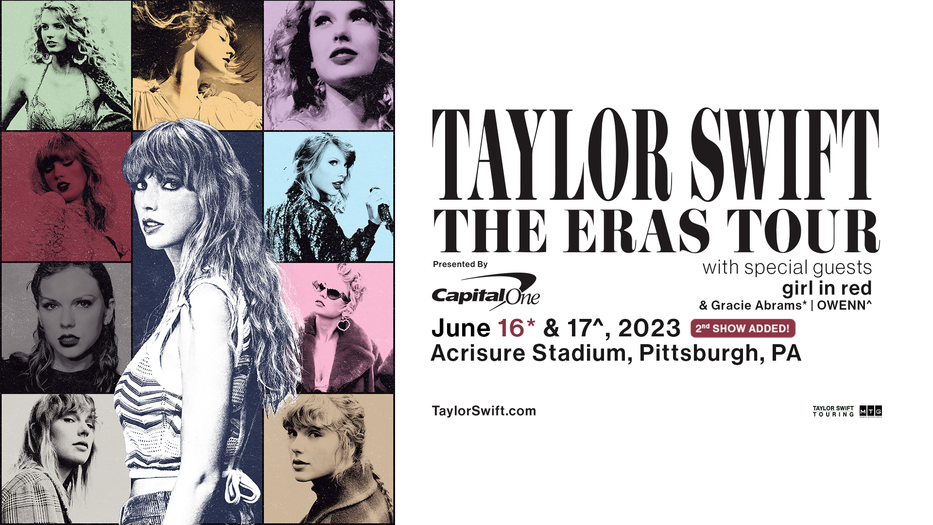 1920x1080 Taylor Swift. The Eras Tour Presented by Capital One Stadium in Pittsburgh, PA, Desktop