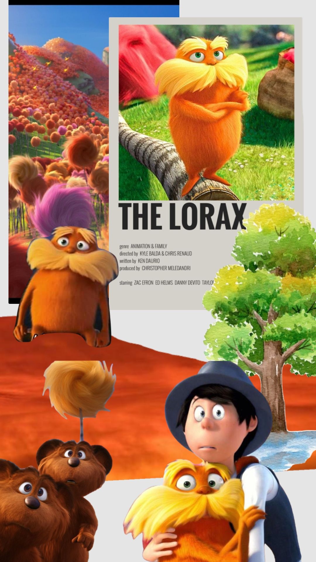 1080x1920 The Lorax I speak for the trees, Phone