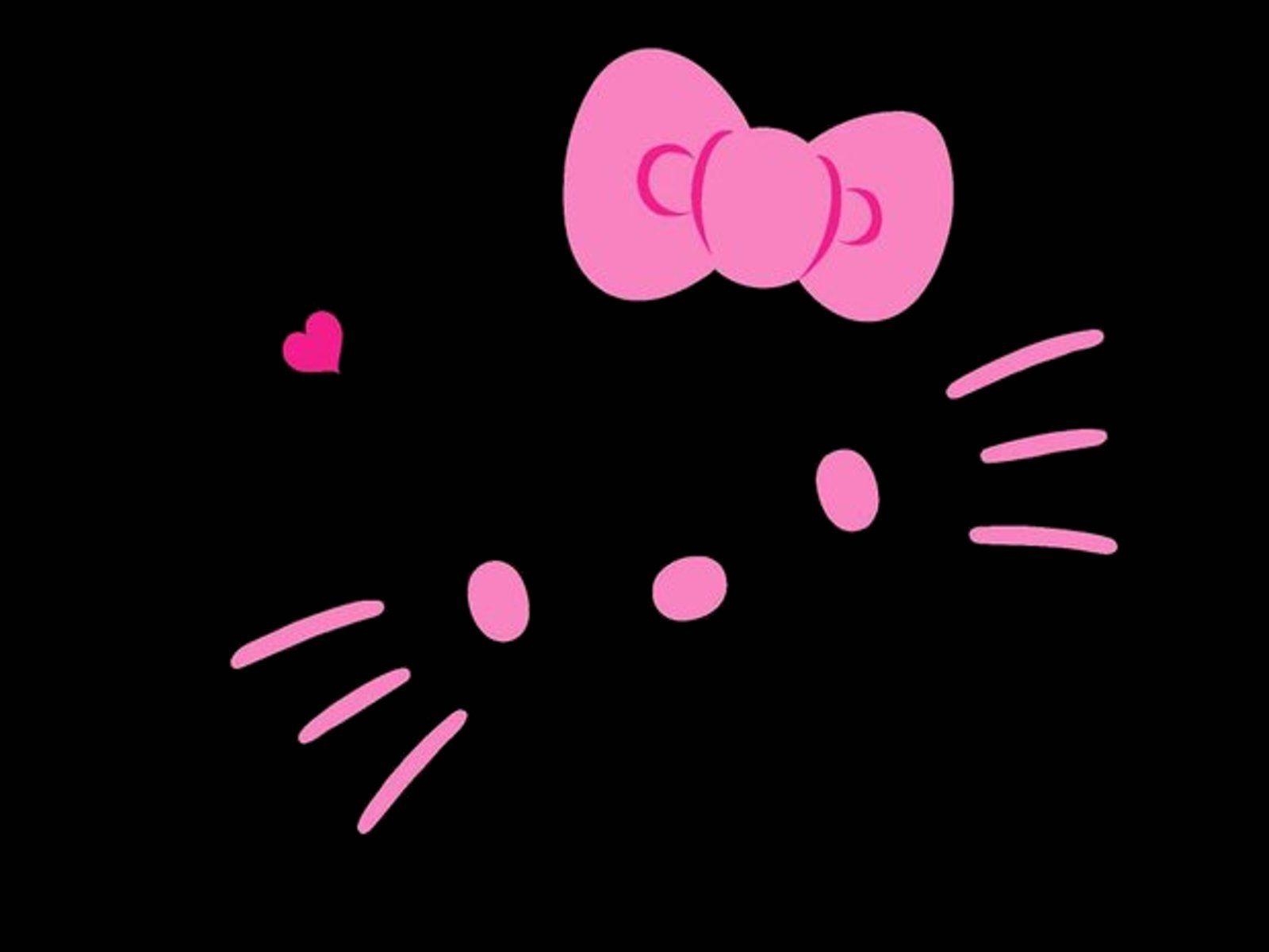 1600x1200 Wallpaper For > Neon Hello Kitty Background, Desktop