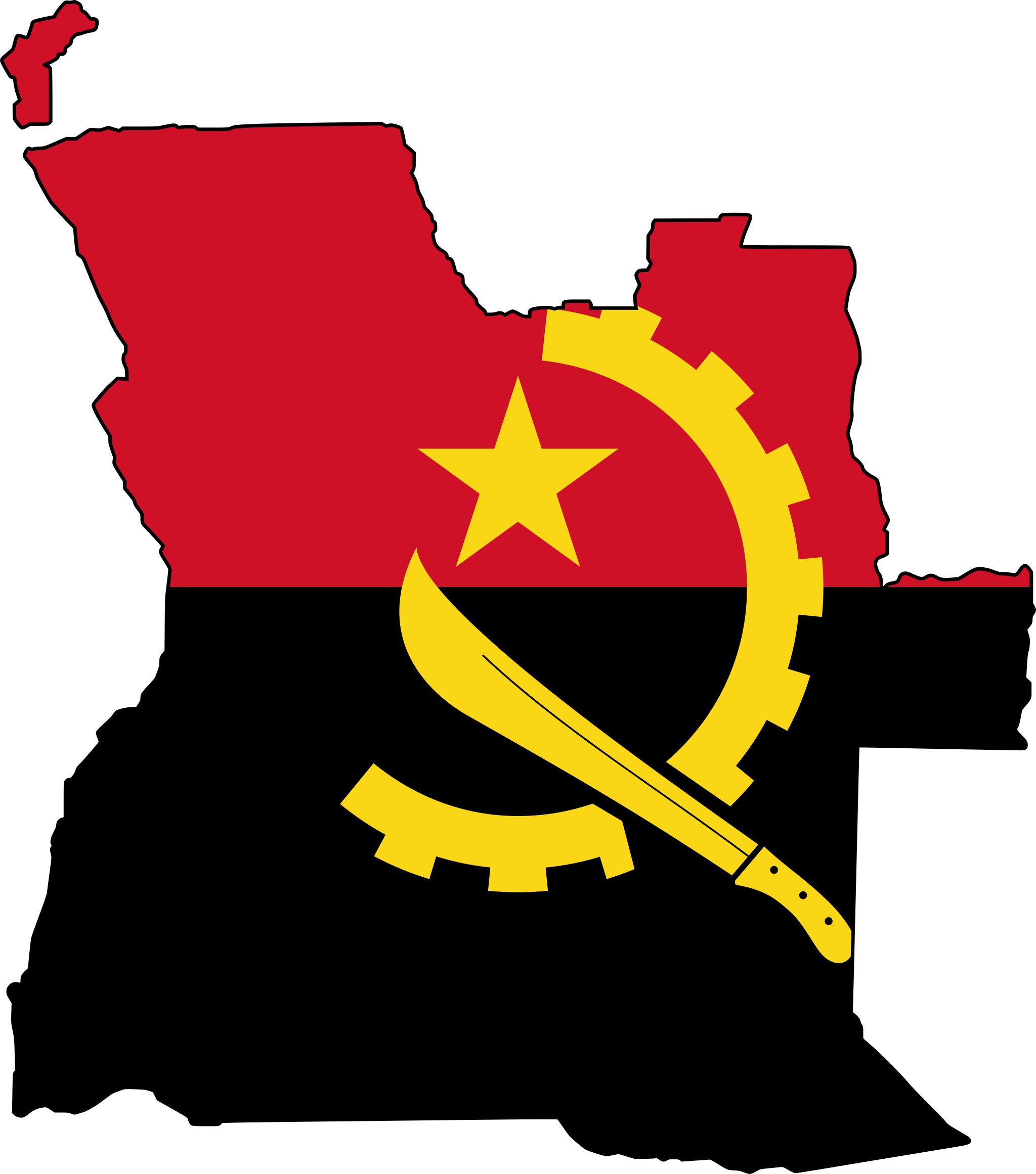 2050x2330 Angola Flag Map. Travel the world!. Angola flag, Phone