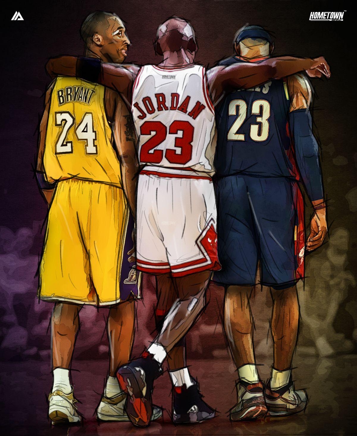 1200x1470 Kobe Bryant and LeBron James Wallpaper Free Kobe Bryant and LeBron James Background, Phone