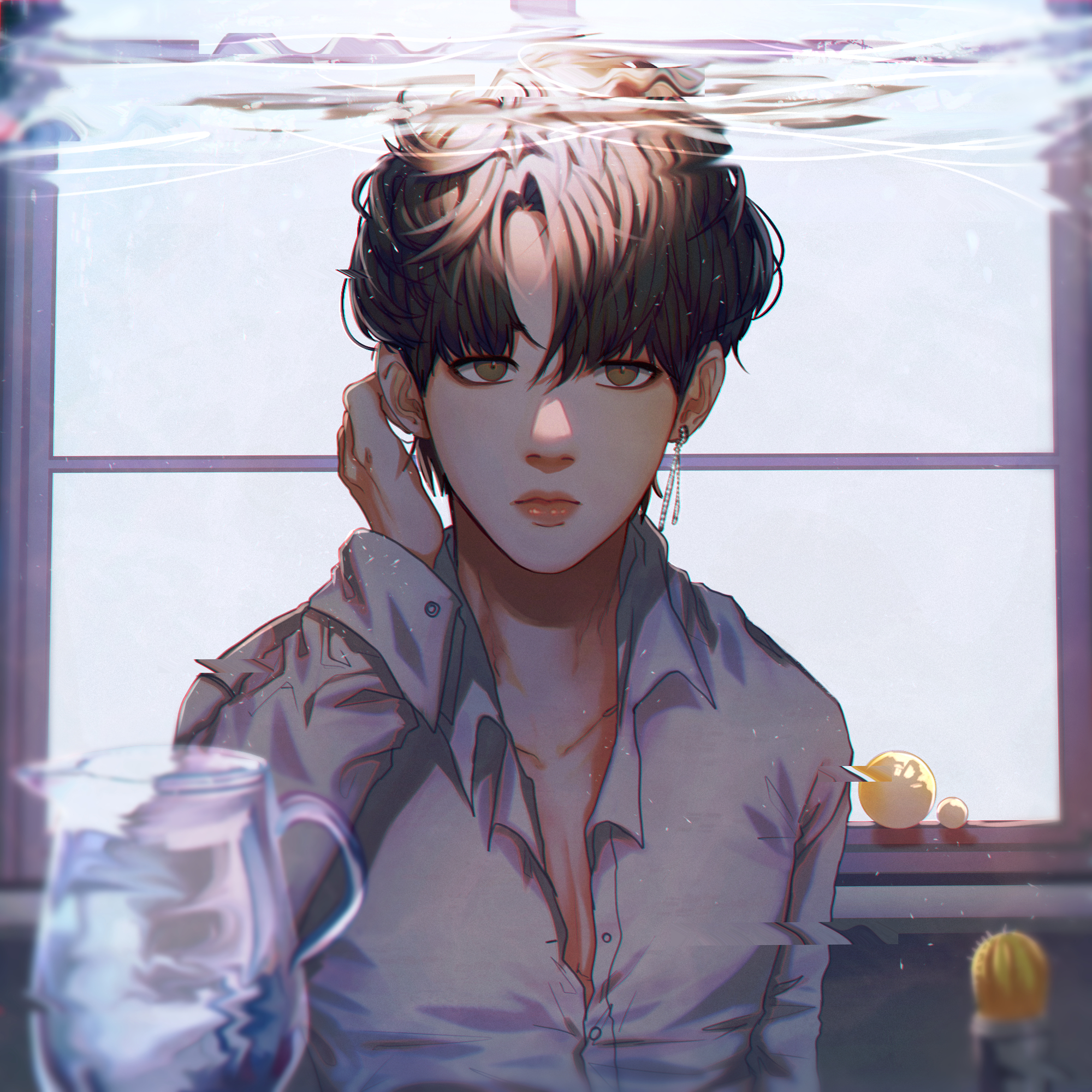 2000x2000 Jimin Fanart Anime Jimin Bts, Phone